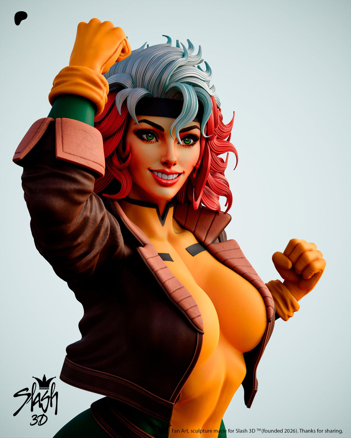 1956 Rogue_X-Men - STL 3D Print Files