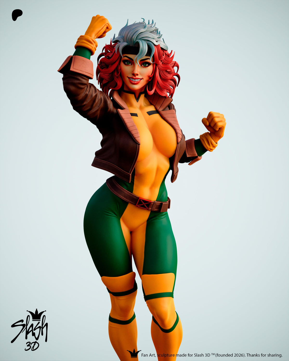 1956 Rogue_X-Men - STL 3D Print Files