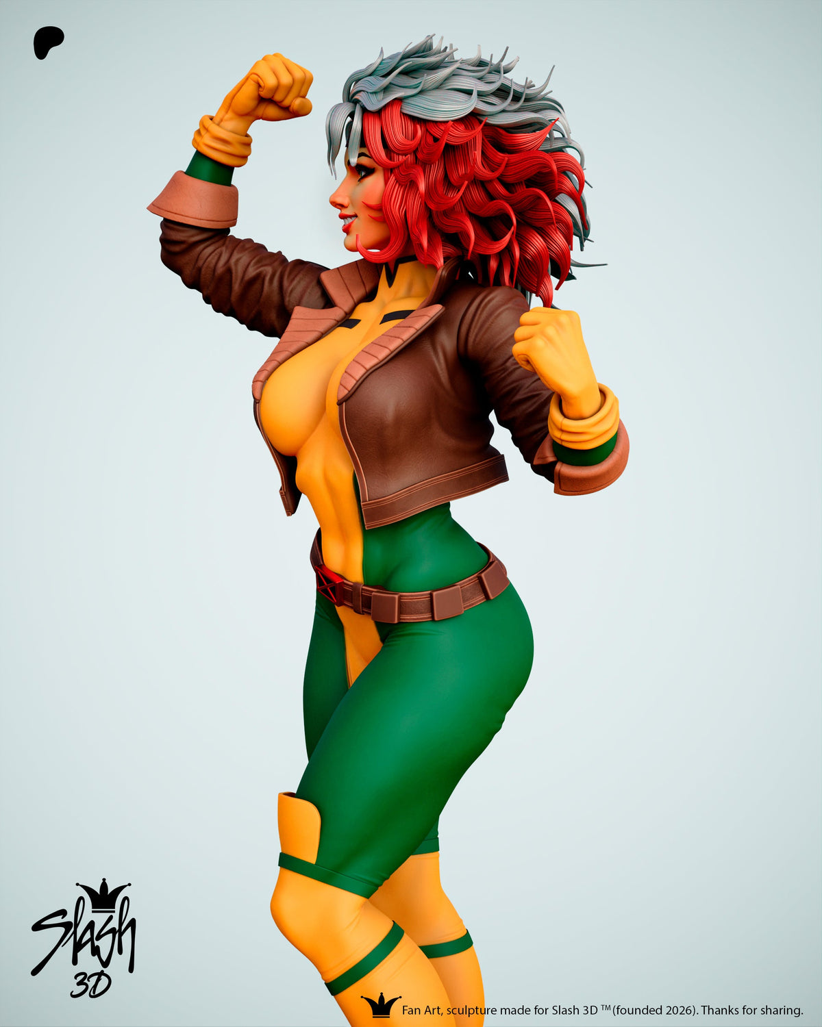 1956 Rogue_X-Men - STL 3D Print Files