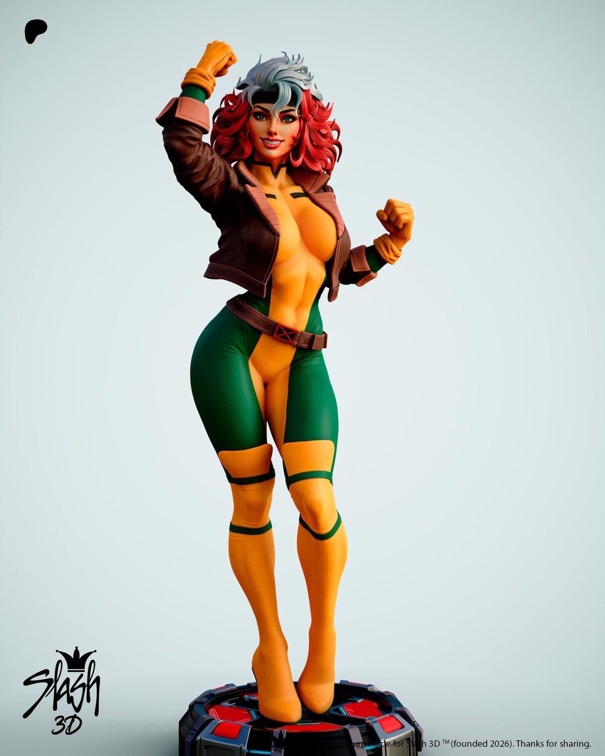 1956 Rogue_X-Men - STL 3D Print Files