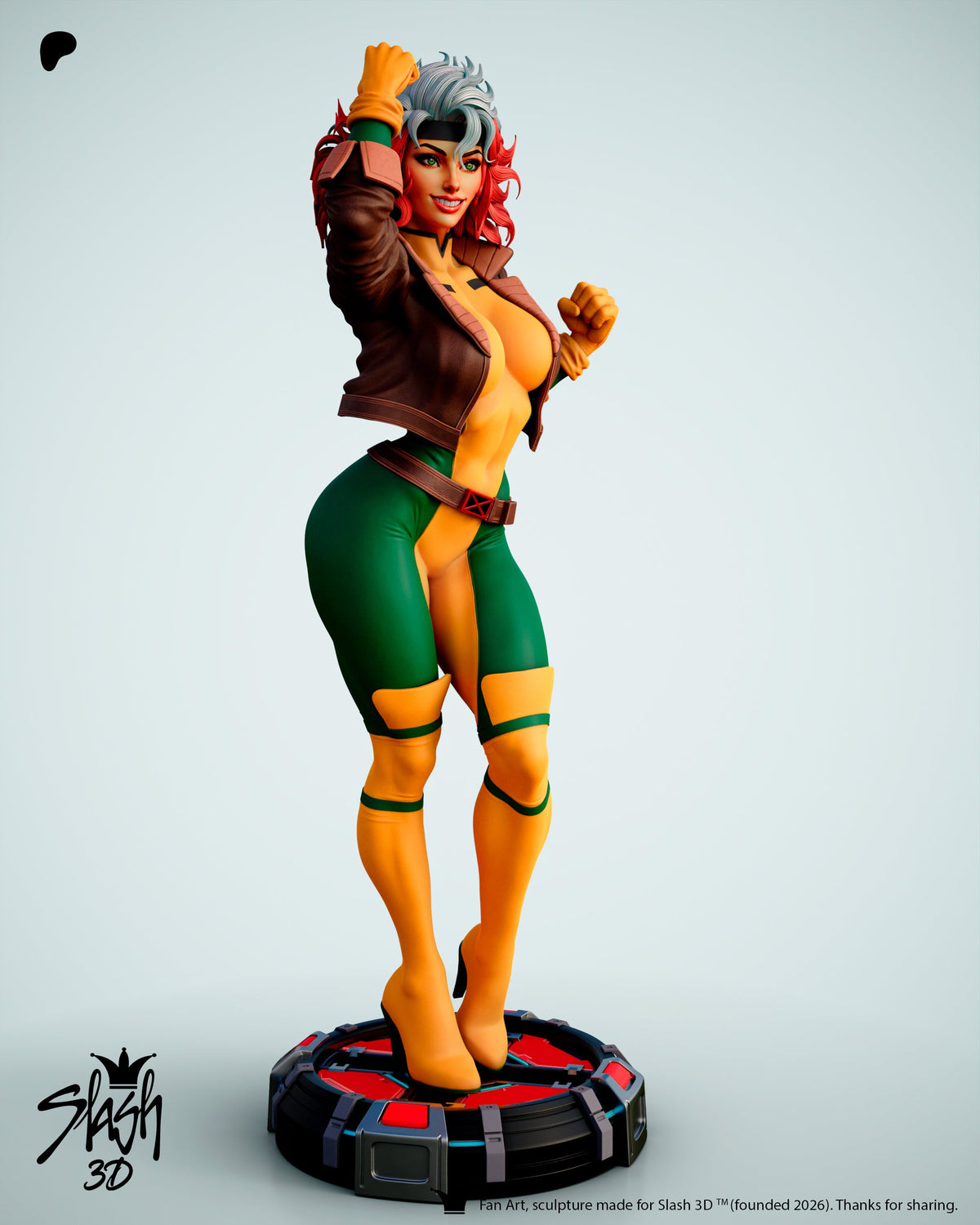 1956 Rogue_X-Men - STL 3D Print Files