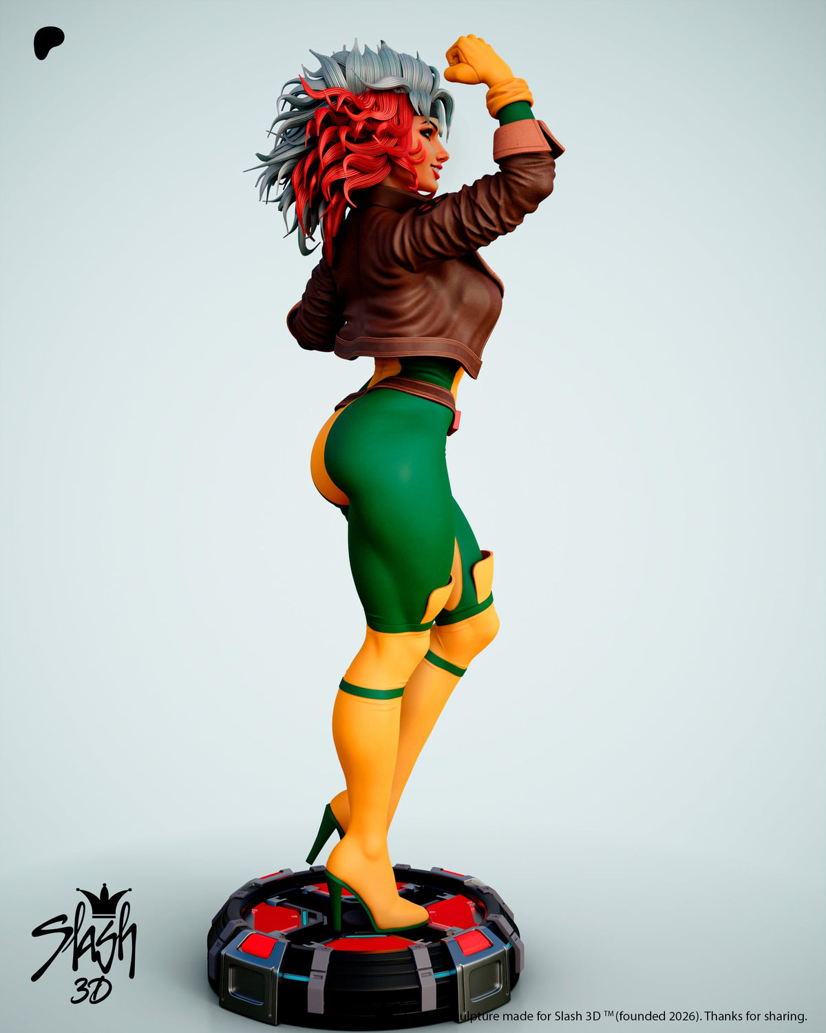 1956 Rogue_X-Men - STL 3D Print Files