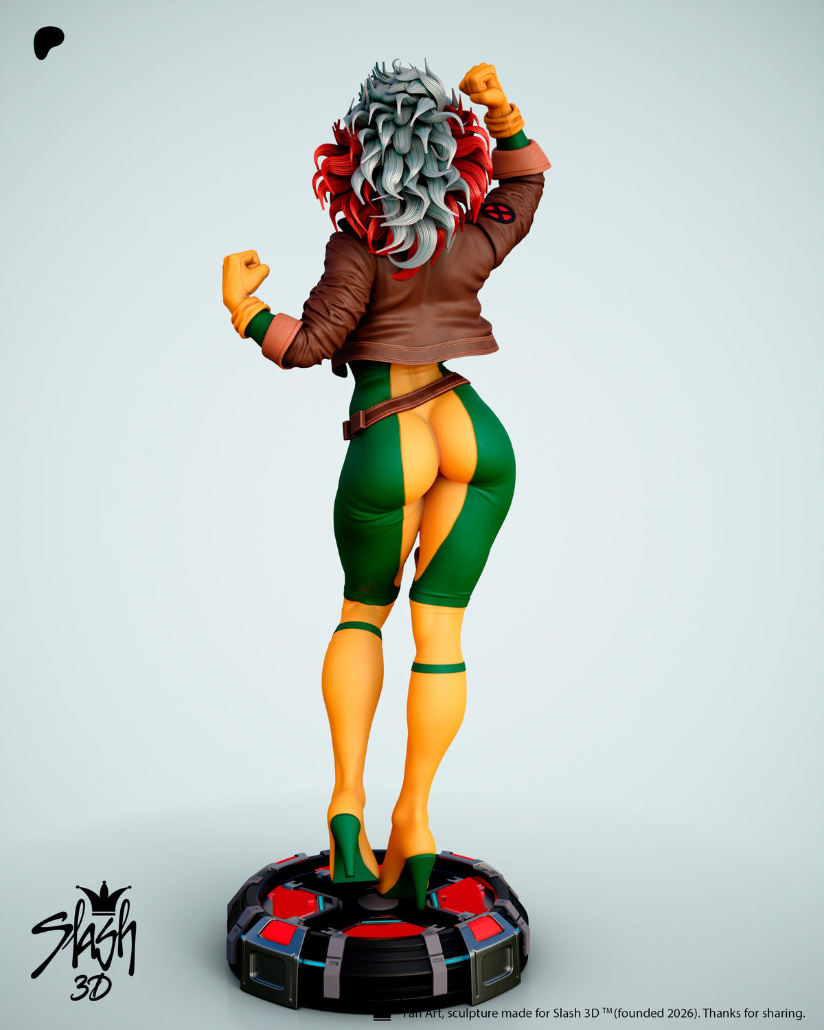 1956 Rogue_X-Men - STL 3D Print Files