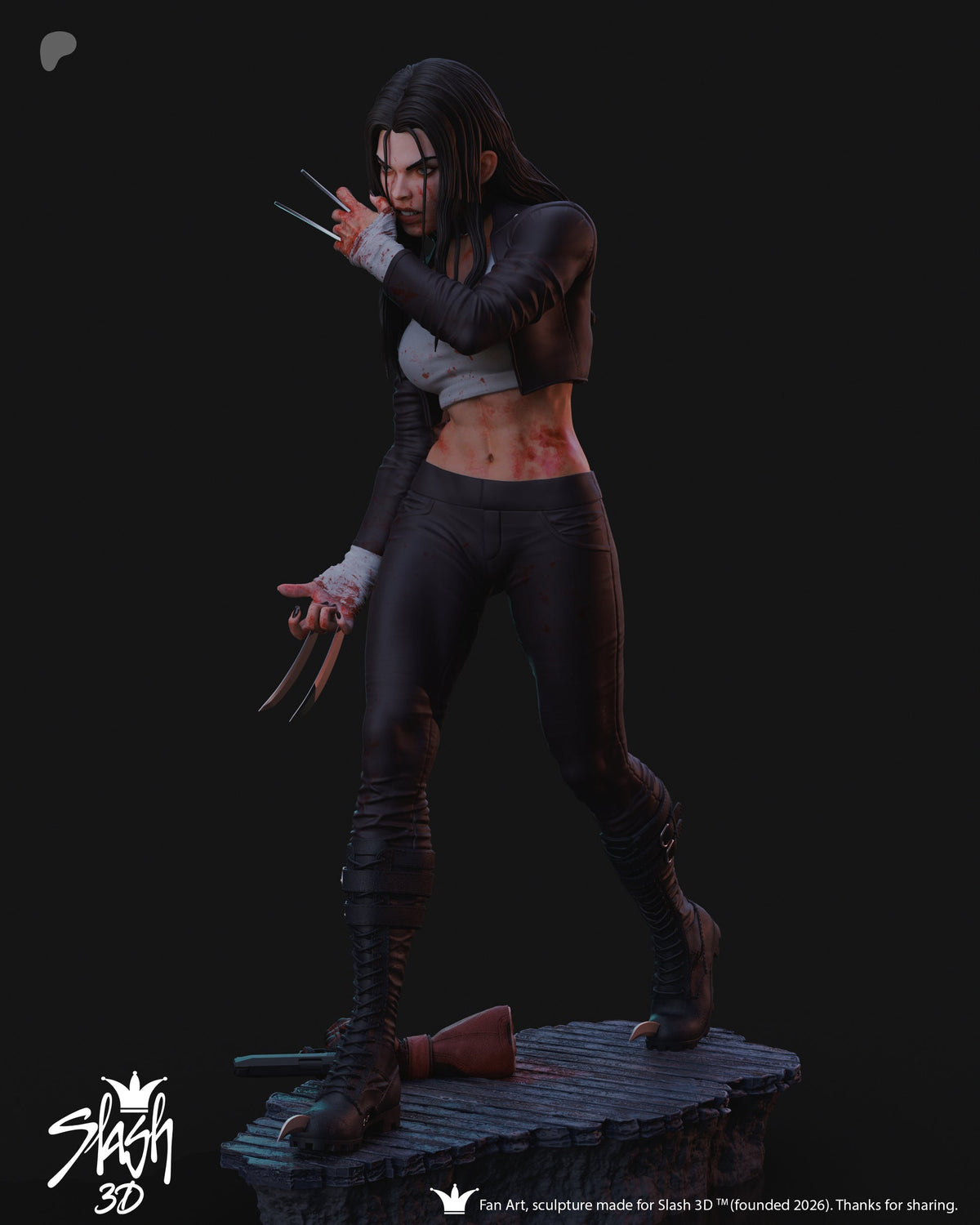 2200 X-23 Laura Kinney_Marvel Comics - STL 3D Print Files