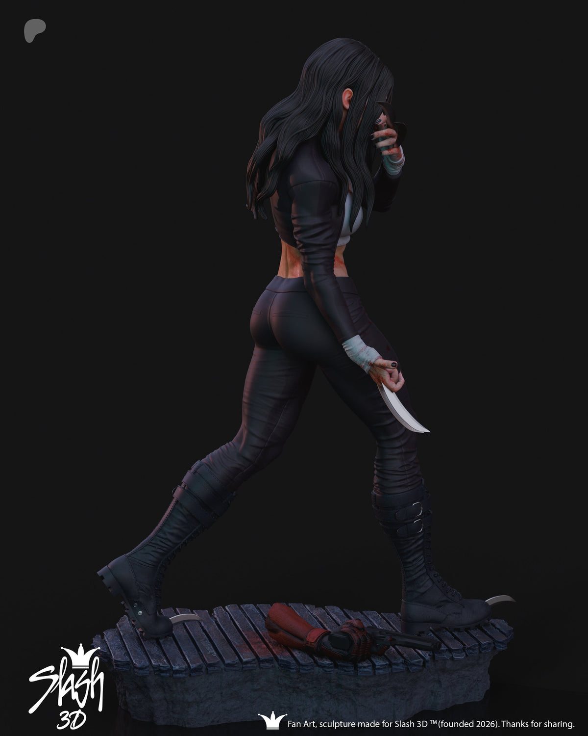 2200 X-23 Laura Kinney_Marvel Comics - STL 3D Print Files