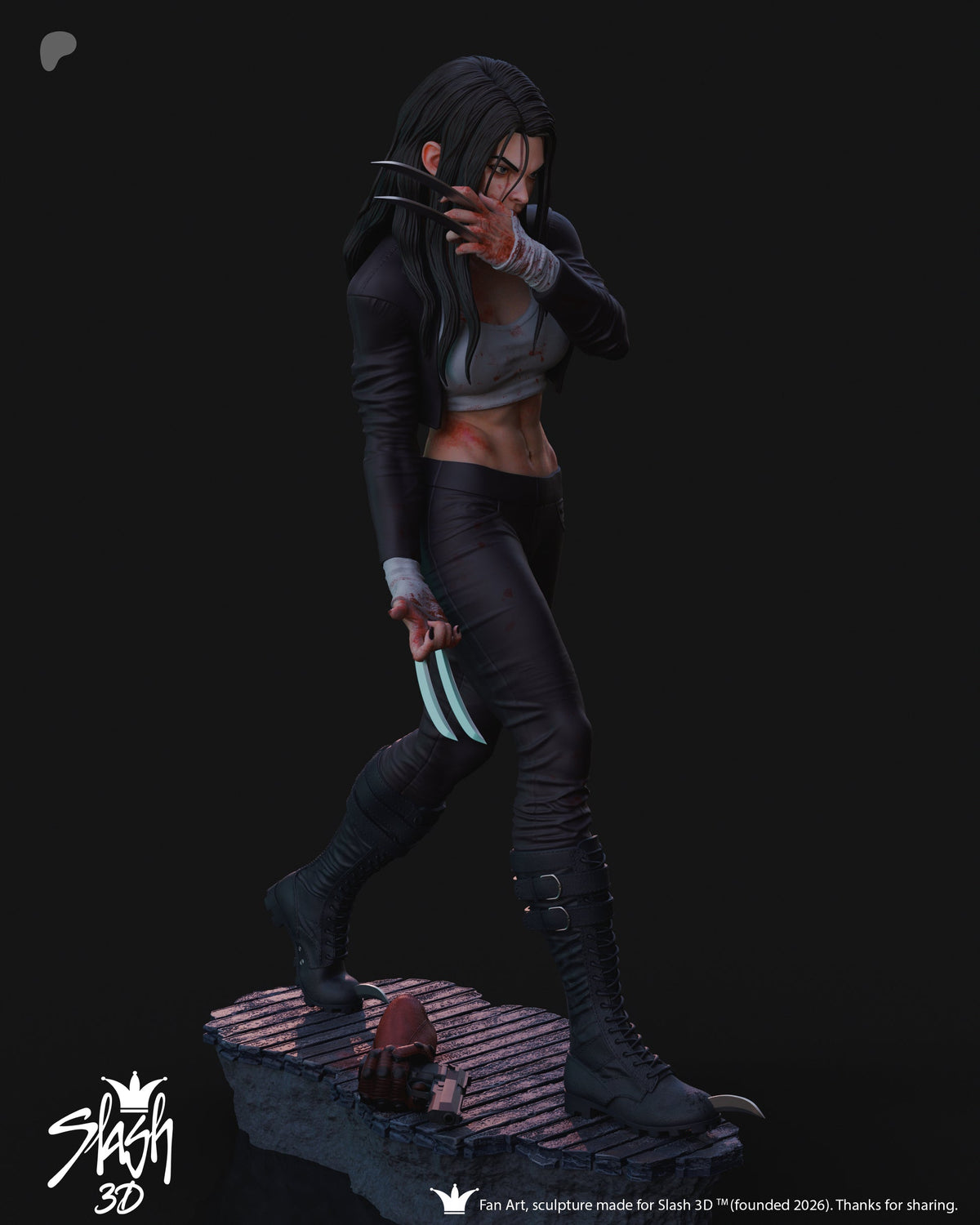 2200 X-23 Laura Kinney_Marvel Comics - STL 3D Print Files
