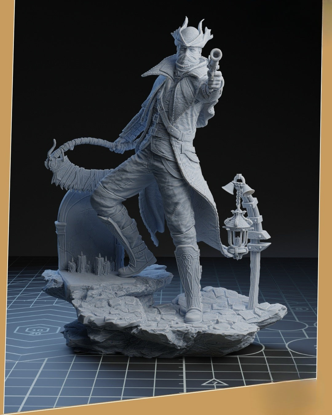 1151 The Hunter_Bloodborne - STL 3D Print Files