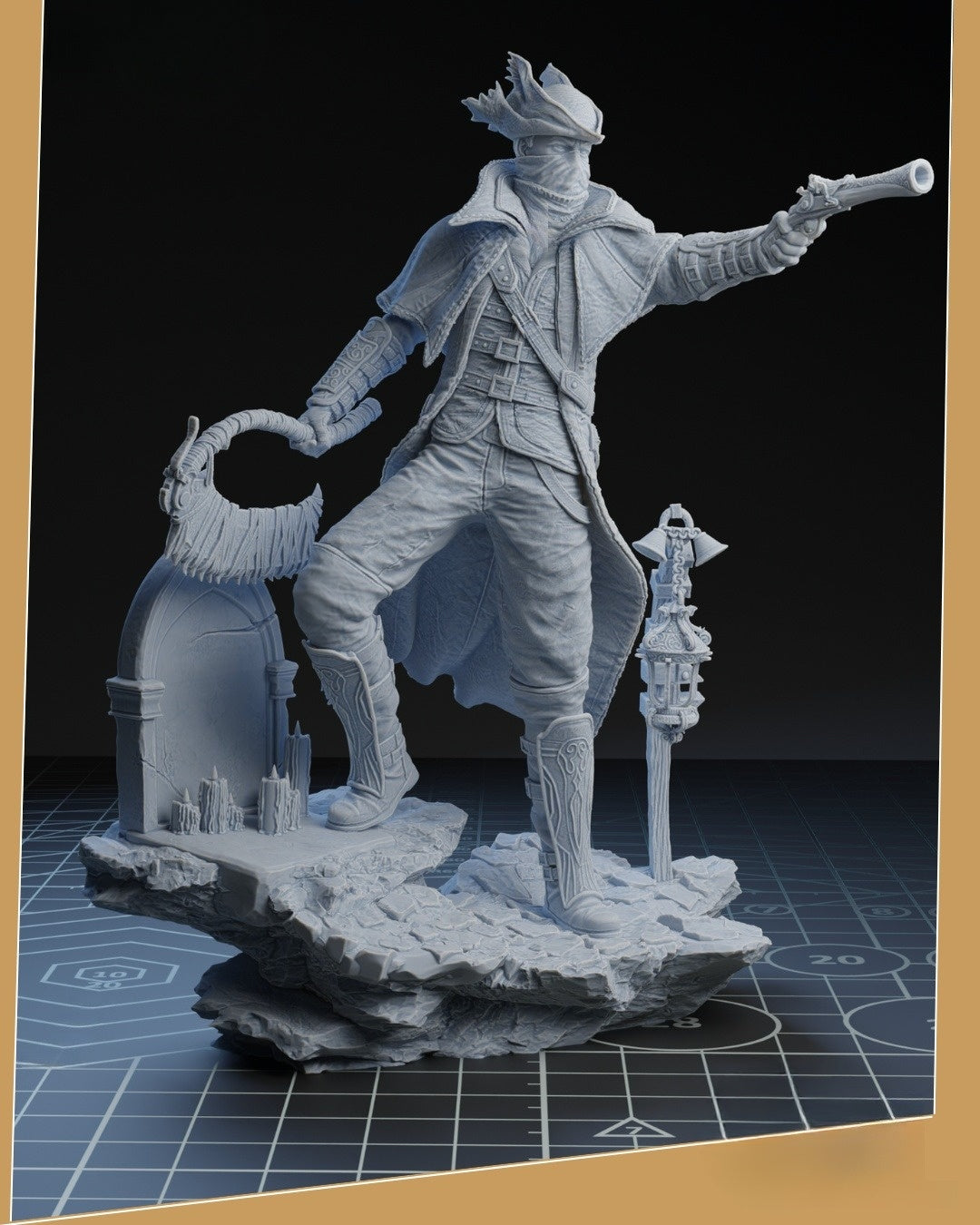 1151 The Hunter_Bloodborne - STL 3D Print Files