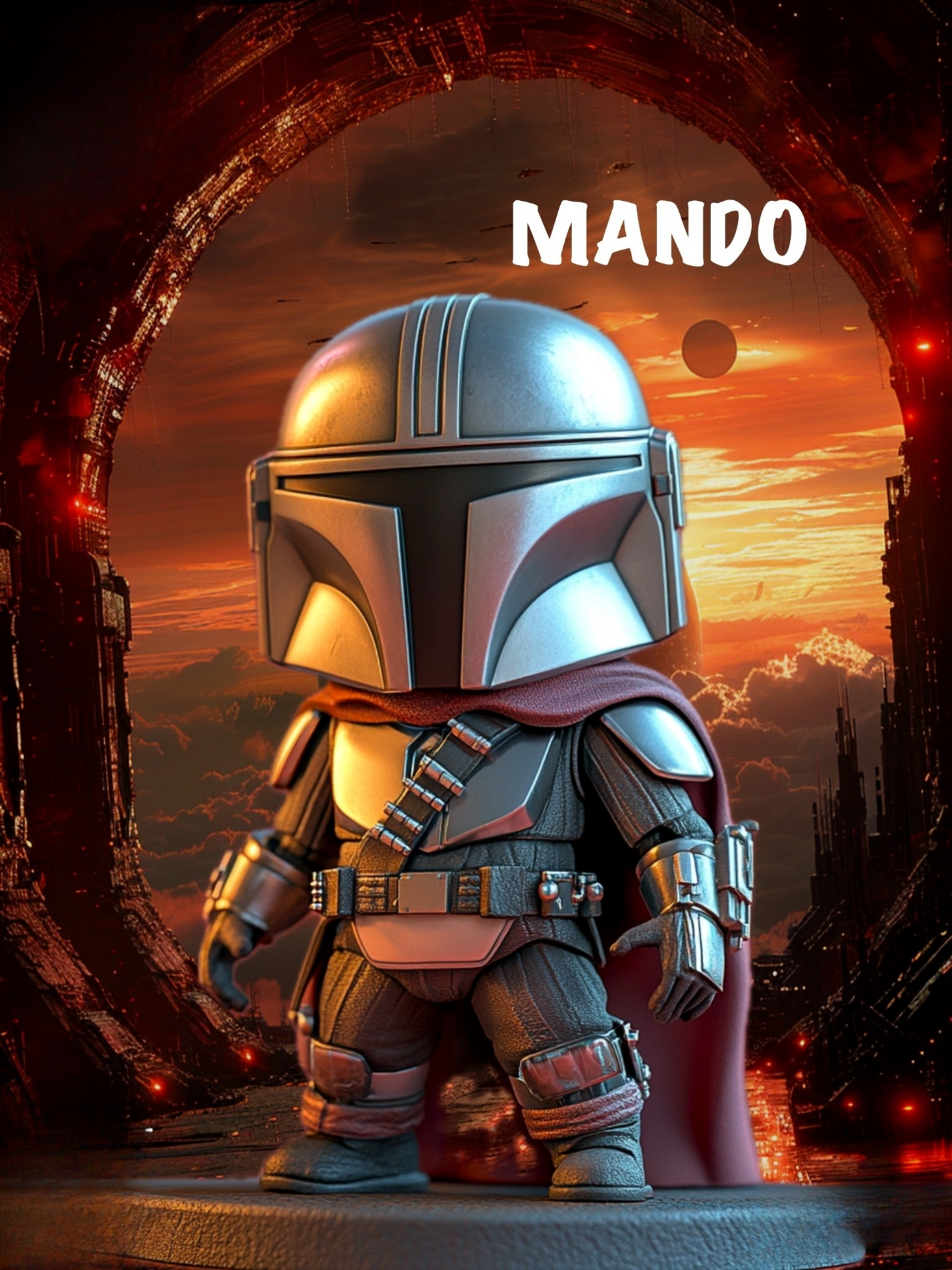 0073 Mando - STL 3D Print Files