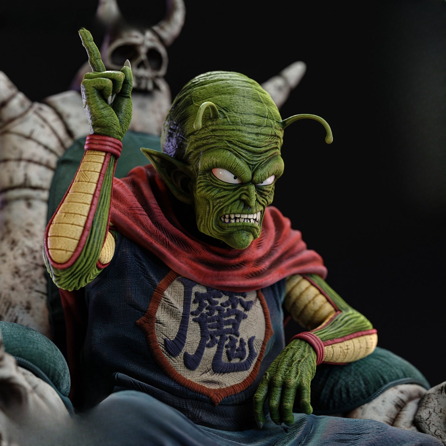 1491 King Piccolo_Dragon Ball - STL 3D Print Files