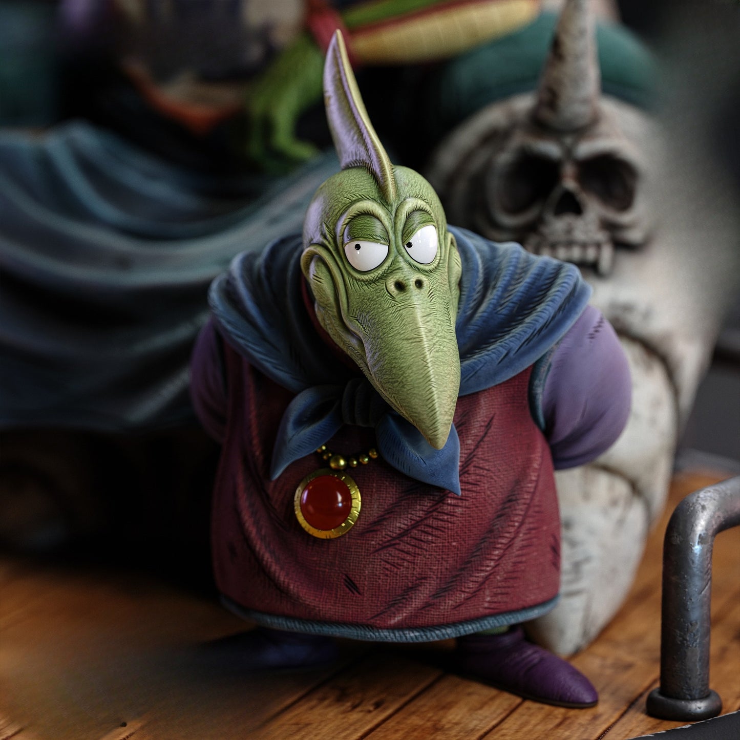 1491 King Piccolo_Dragon Ball - STL 3D Print Files