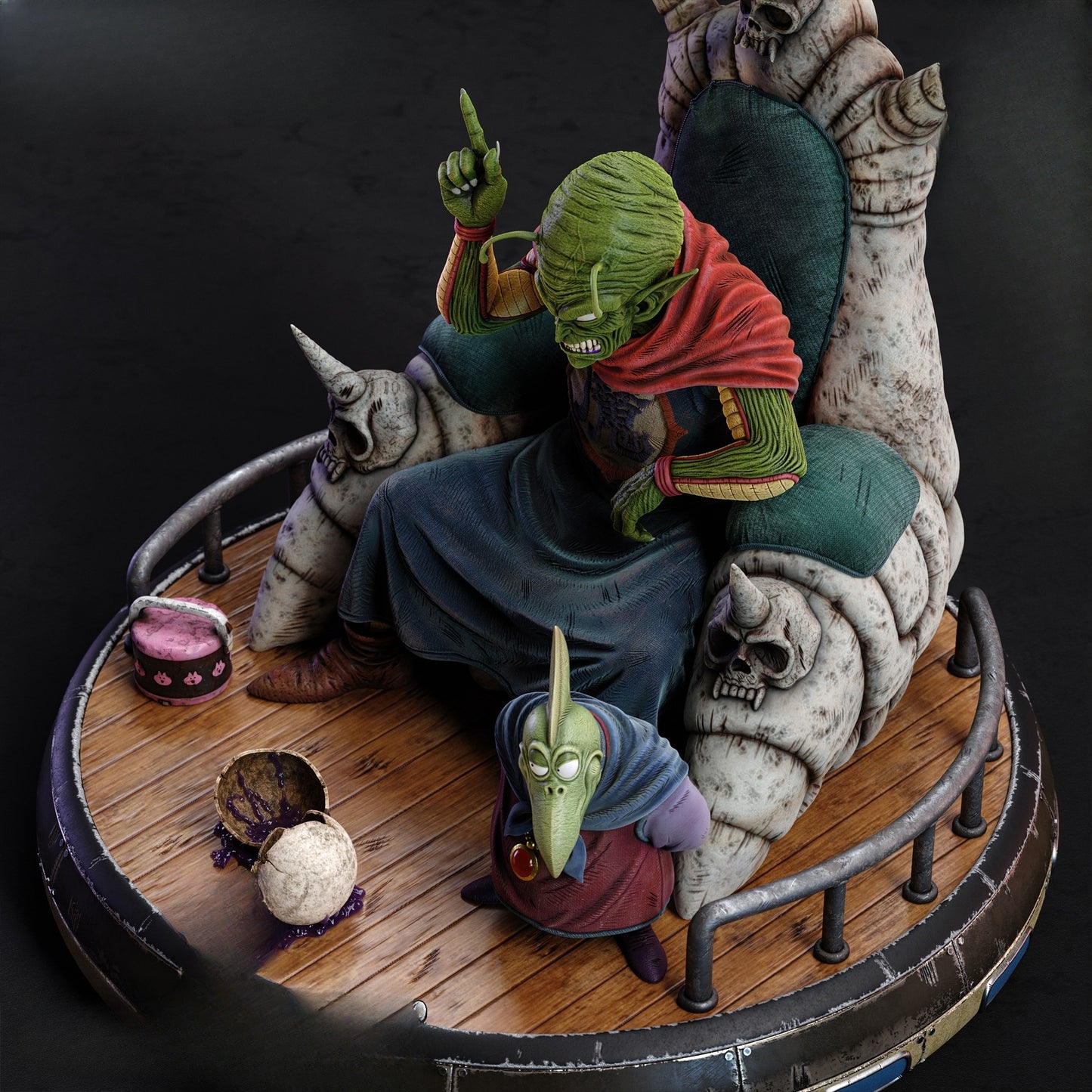 1491 King Piccolo_Dragon Ball - STL 3D Print Files