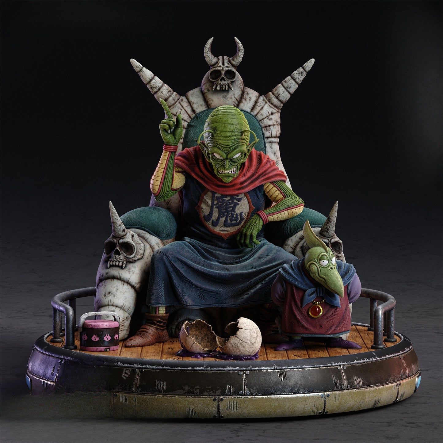 1491 King Piccolo_Dragon Ball - STL 3D Print Files