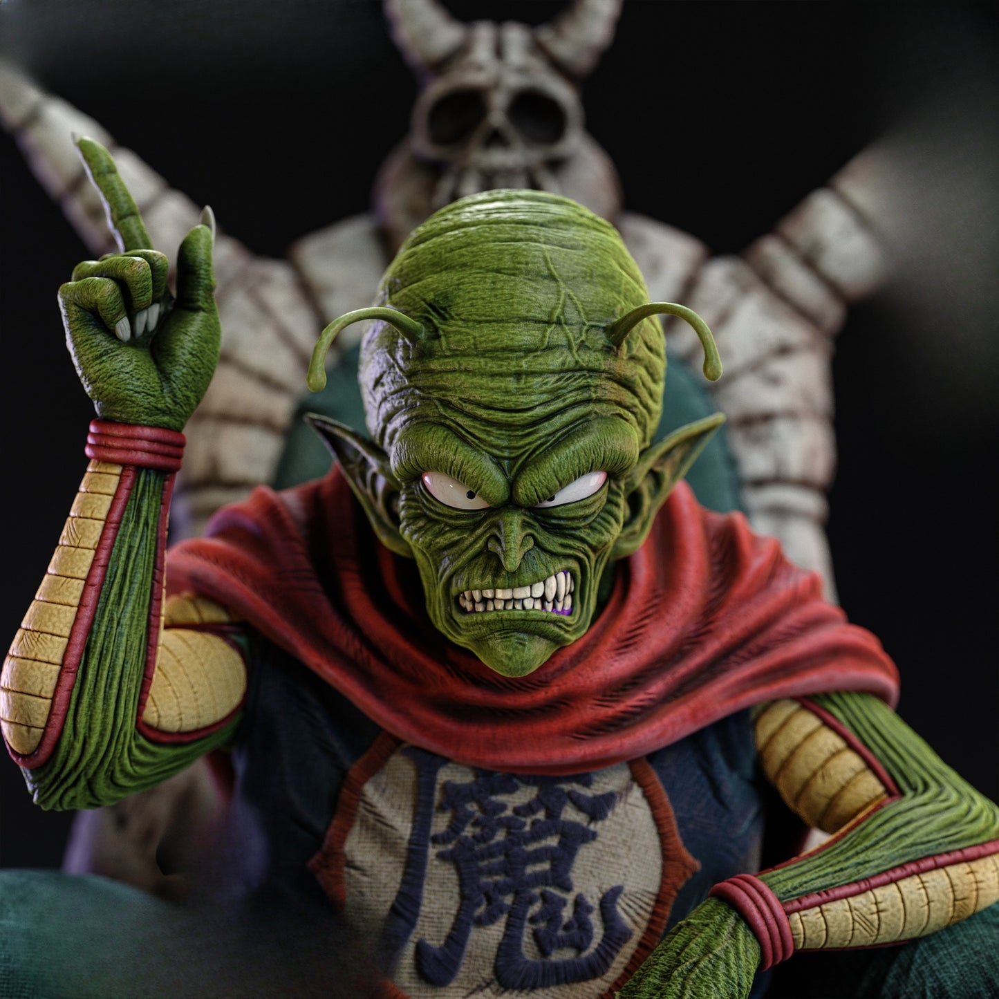 1491 King Piccolo_Dragon Ball - STL 3D Print Files
