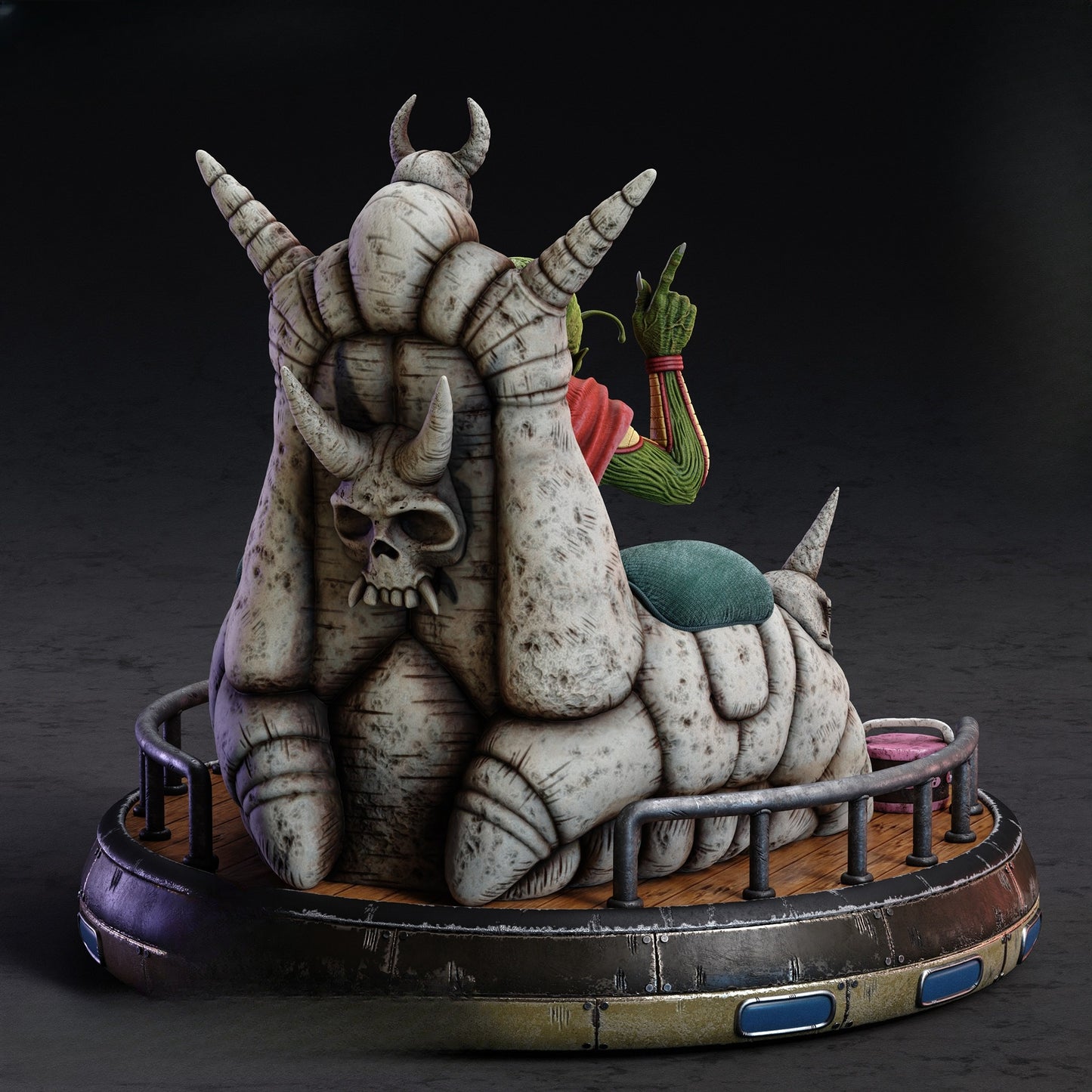 1491 King Piccolo_Dragon Ball - STL 3D Print Files