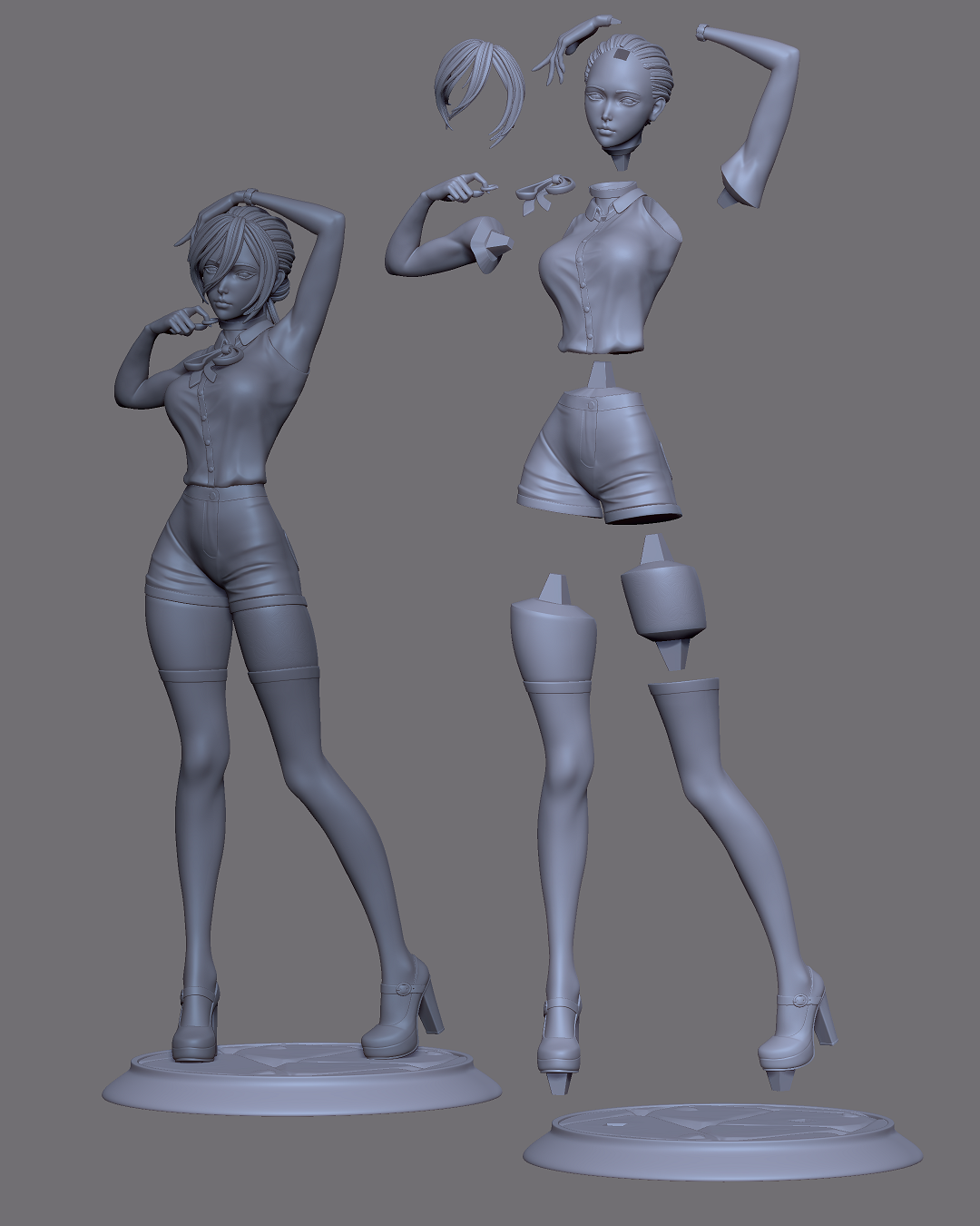 1270 Reze Chainsawman - STL 3D Print File
