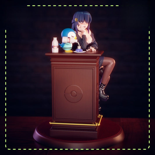 0199 Dawn Goth_Pokemon - STL 3D Print Files