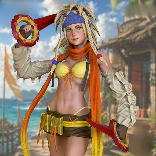 1411 Rikku_Final Fantasy X-2 - STL 3D Print Files