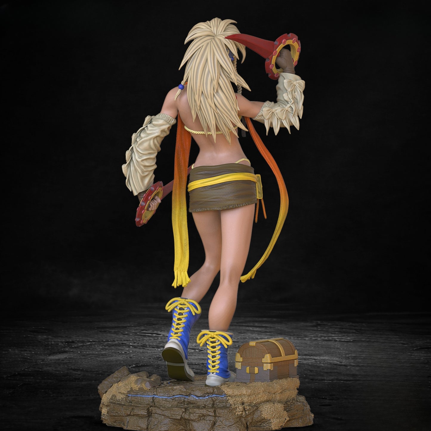 1411 Rikku_Final Fantasy X-2 - STL 3D Print Files