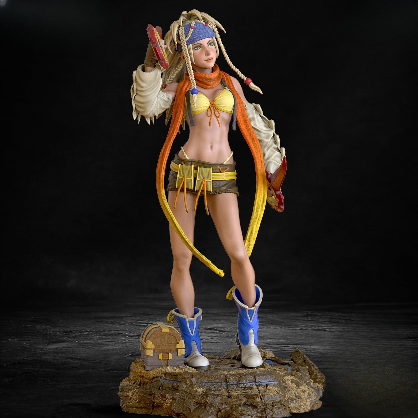 1411 Rikku_Final Fantasy X-2 - STL 3D Print Files