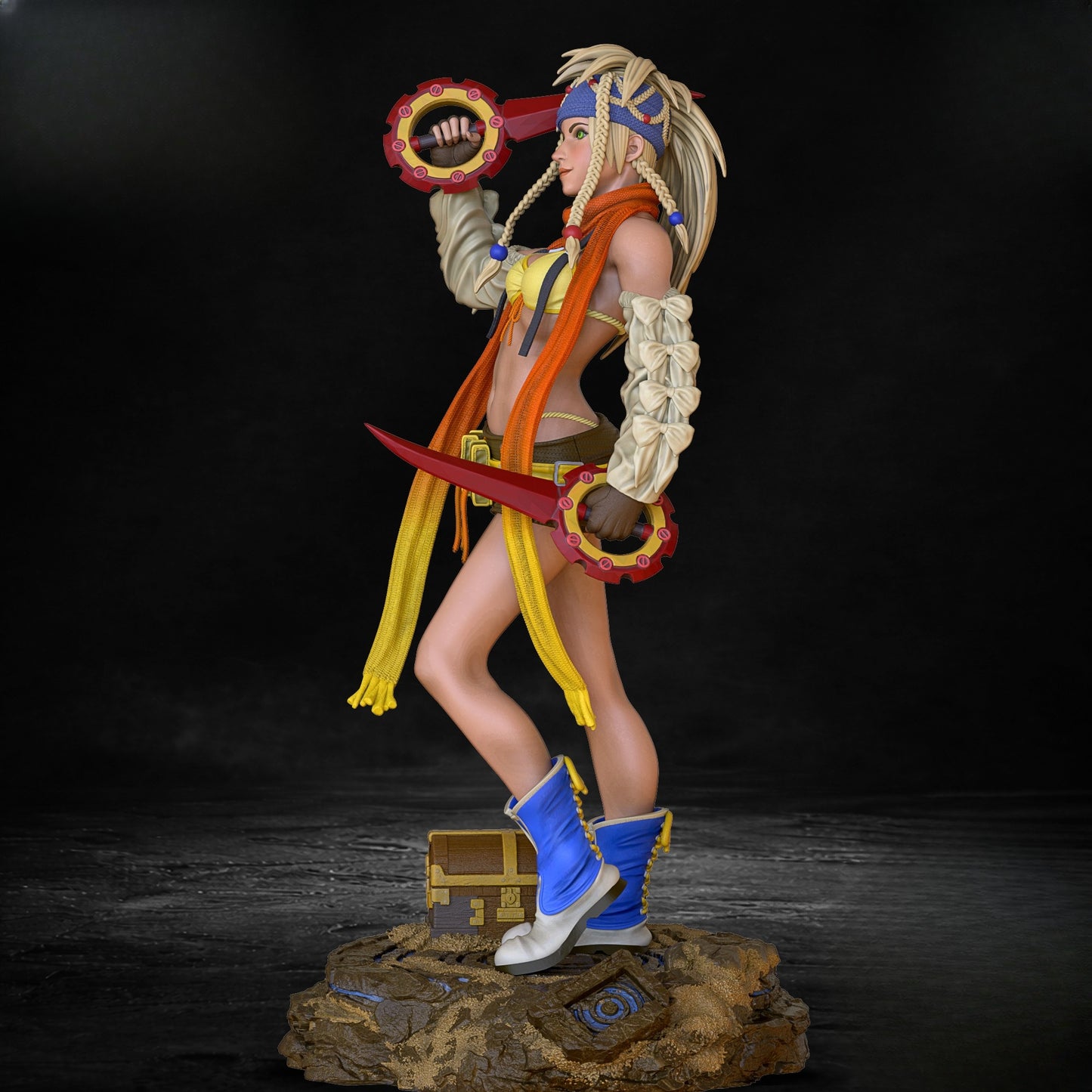 1411 Rikku_Final Fantasy X-2 - STL 3D Print Files