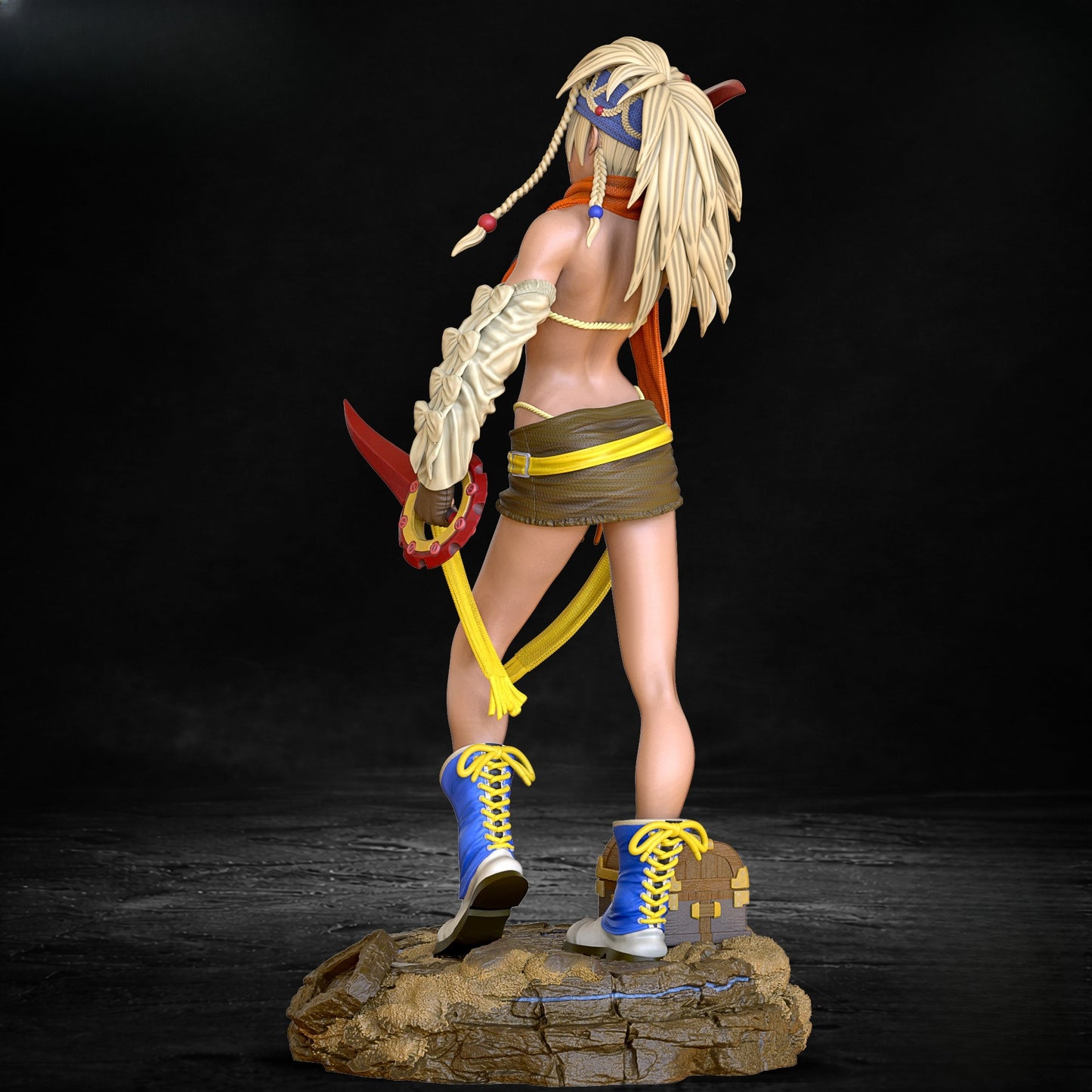 1411 Rikku_Final Fantasy X-2 - STL 3D Print Files