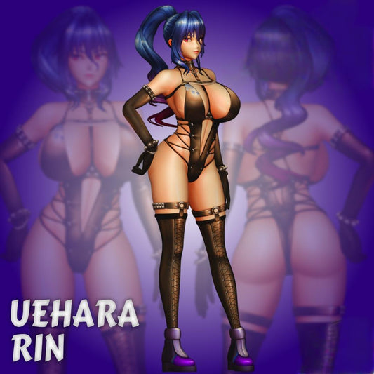 1825 Uehara Rin_Action Taimanin - STL 3D Print Files