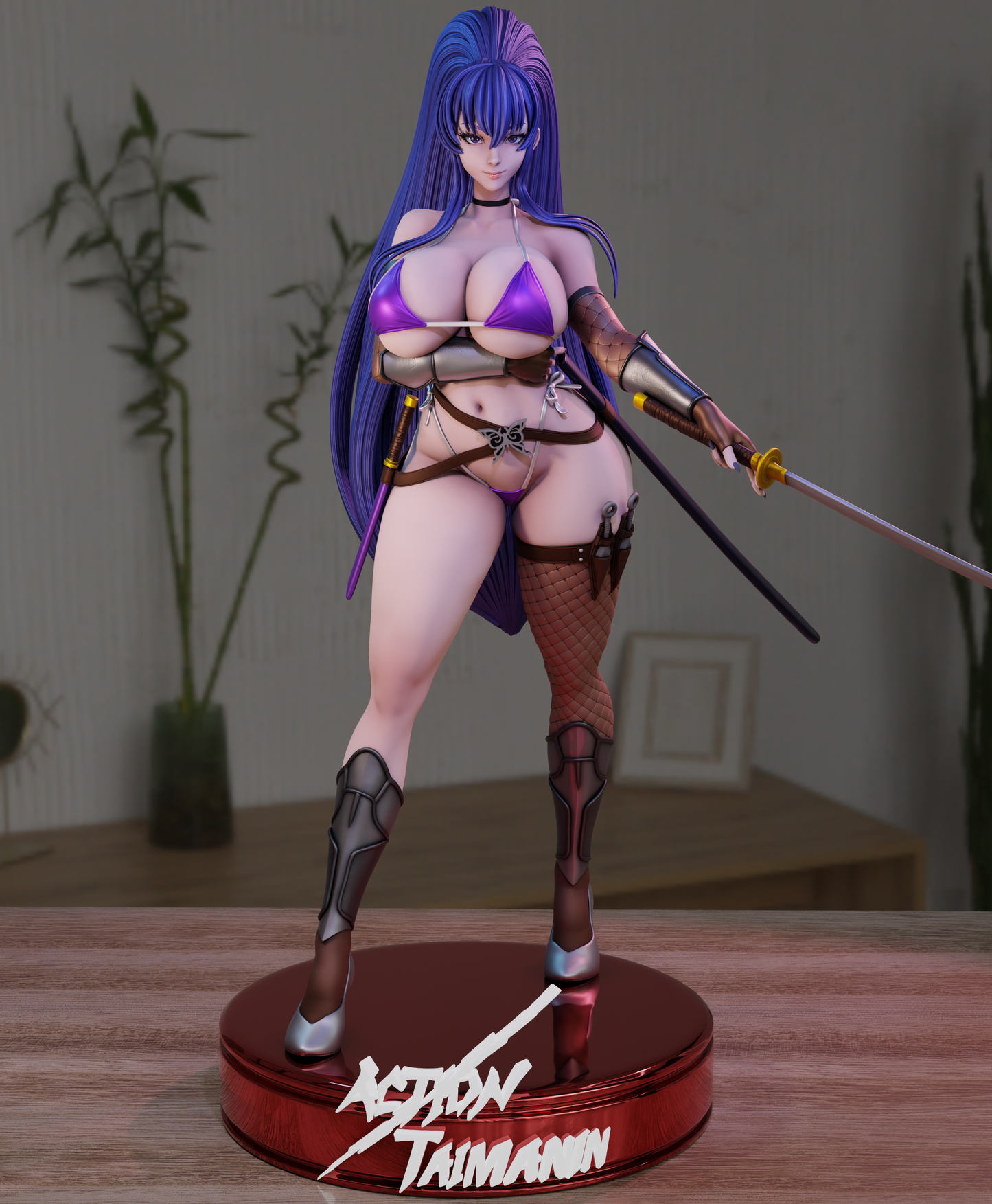 0863 Akiyama Rinko NSFW - STL 3D Print Files