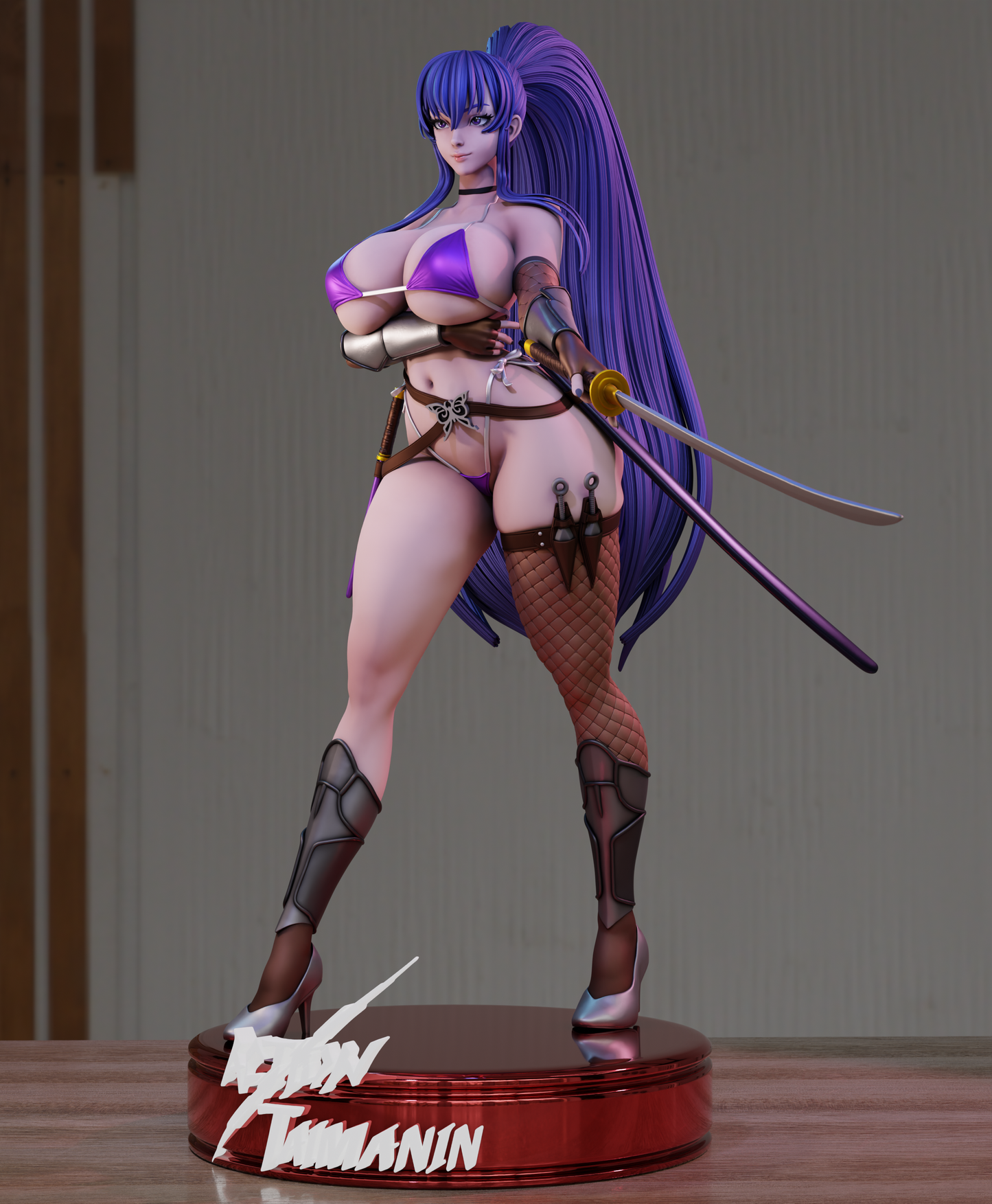 0863 Akiyama Rinko NSFW - STL 3D Print Files