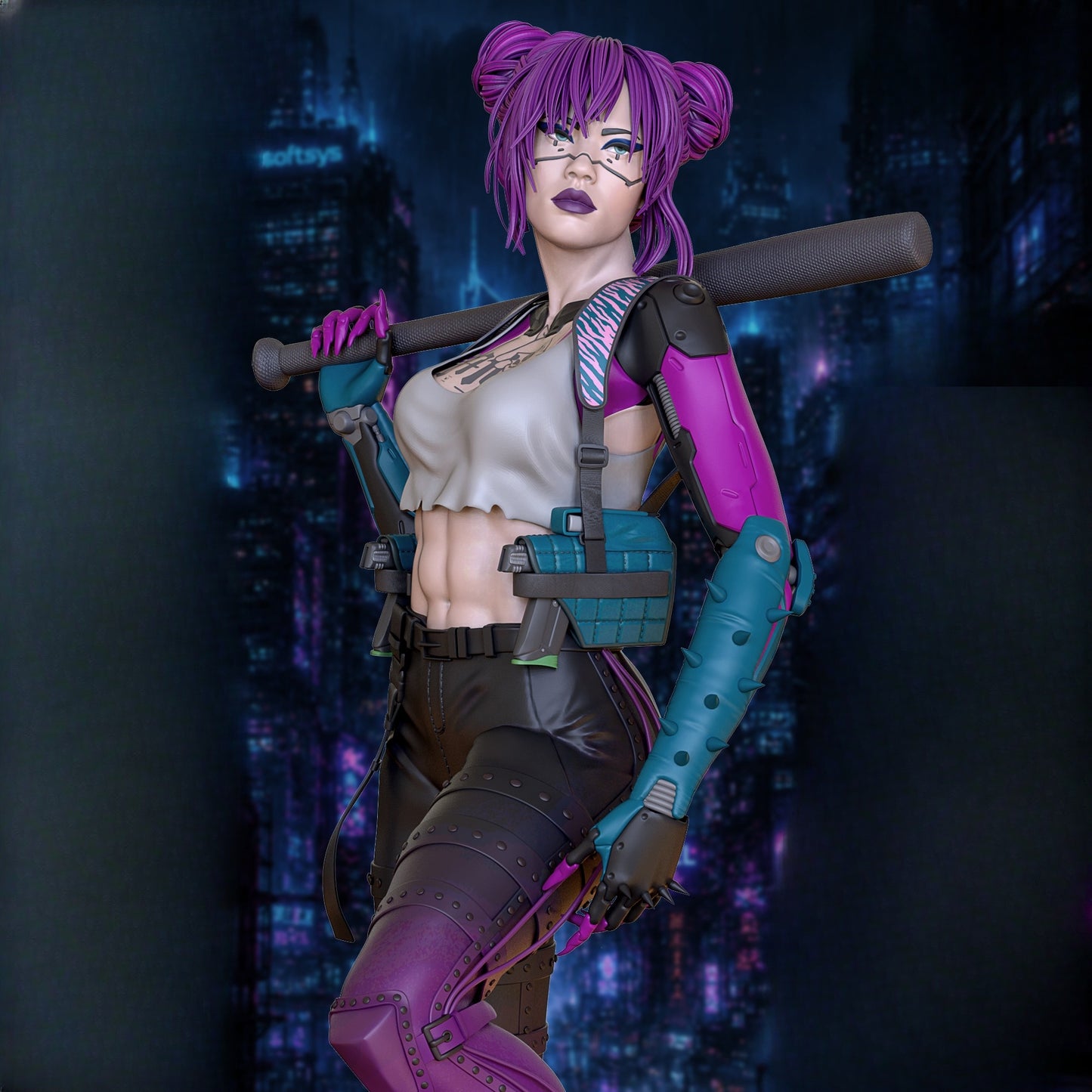 1325 Rita Wheeler_Cyberpunk 2077 - STL 3D Print Files