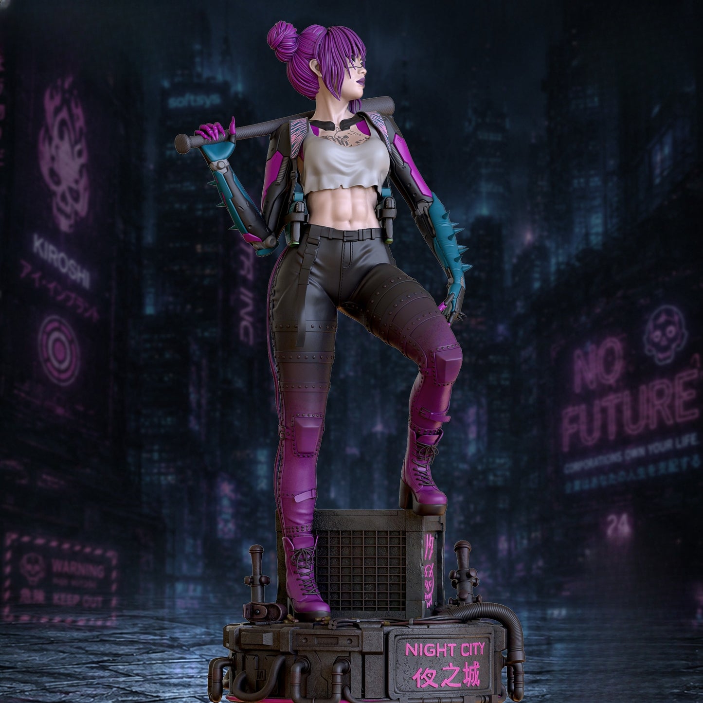 1325 Rita Wheeler_Cyberpunk 2077 - STL 3D Print Files