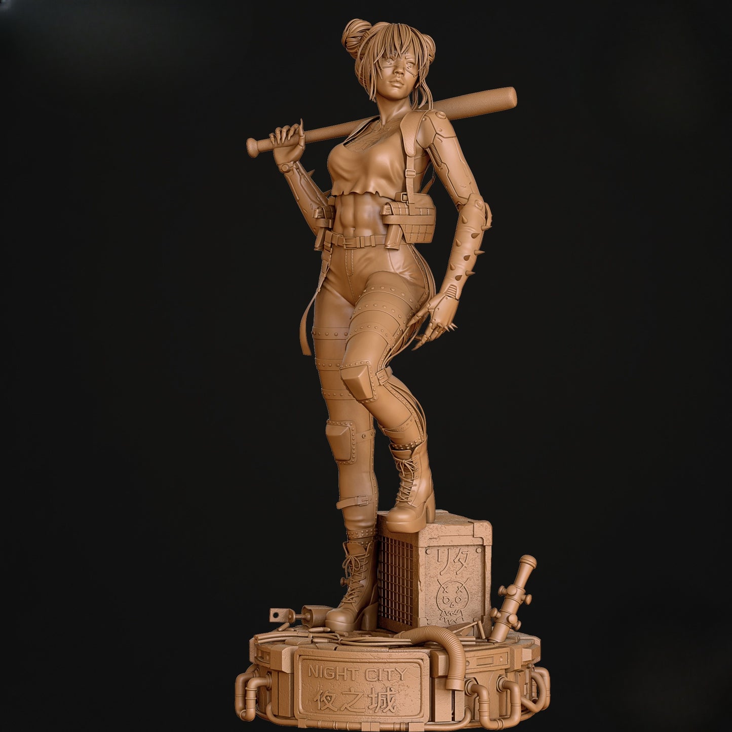 1325 Rita Wheeler_Cyberpunk 2077 - STL 3D Print Files