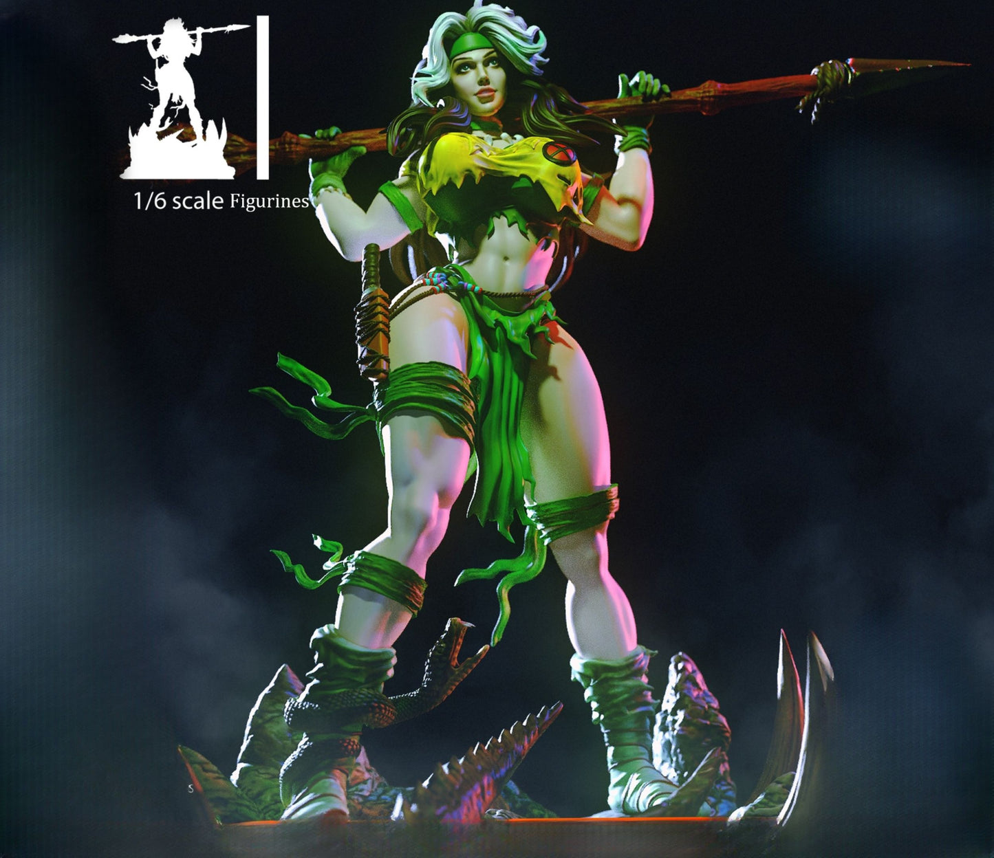 0225 Rogue the Savage Land NSFW - STL 3D Print Files