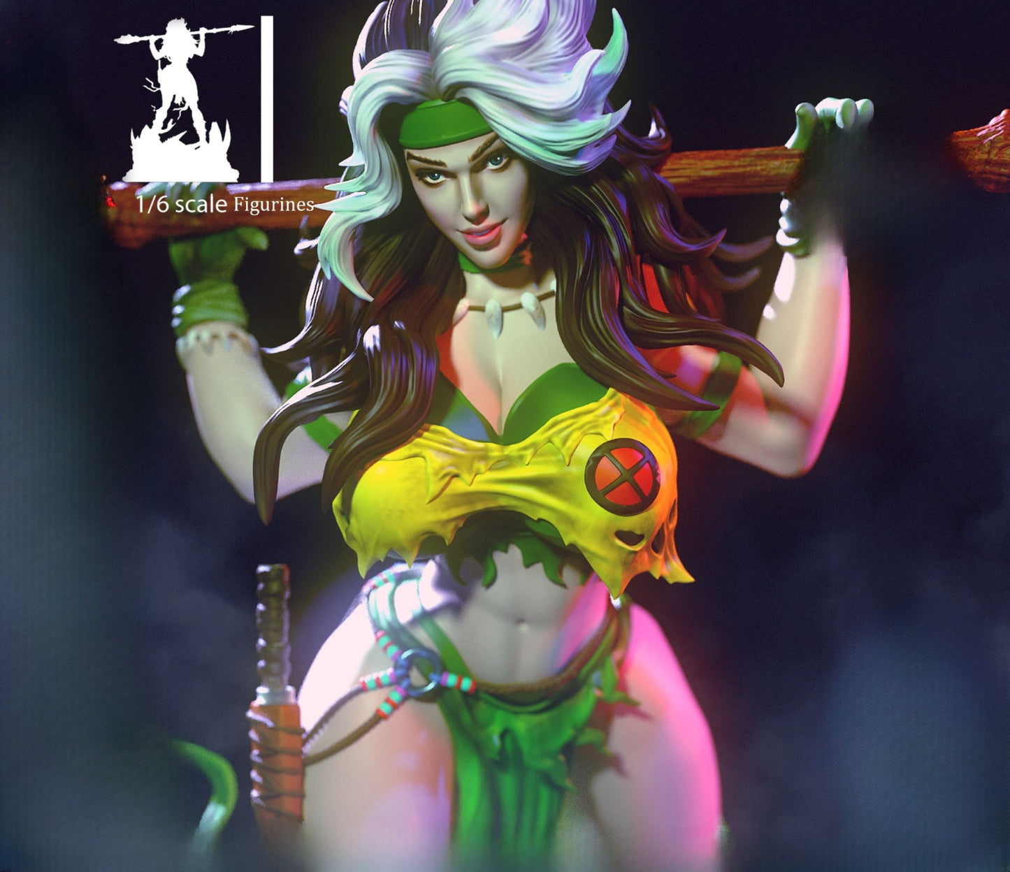 0225 Rogue the Savage Land NSFW - STL 3D Print Files
