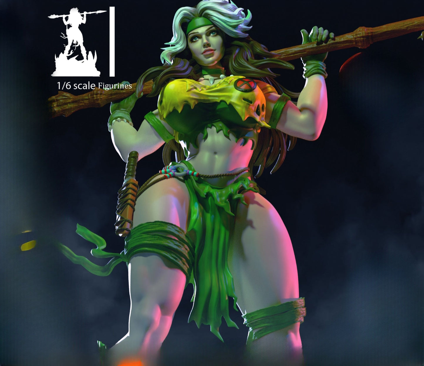 0225 Rogue the Savage Land NSFW - STL 3D Print Files