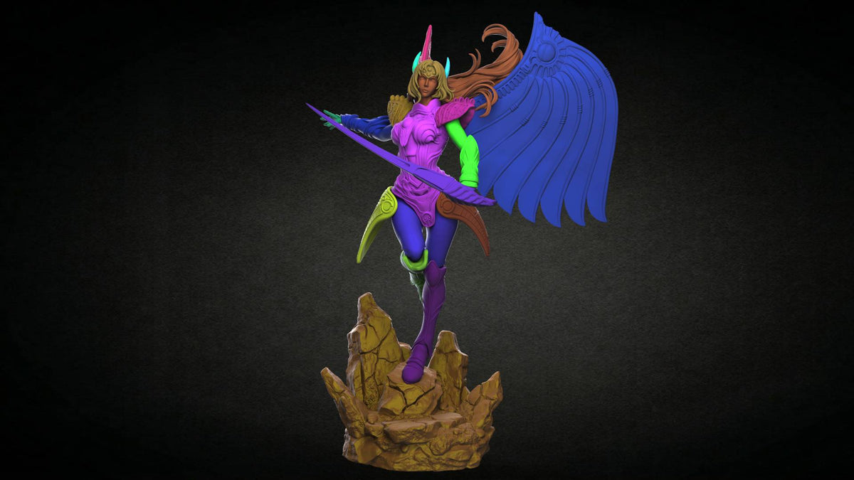 2062 Rose_Dark Dragon Dragoon Armor - STL 3D Print Files