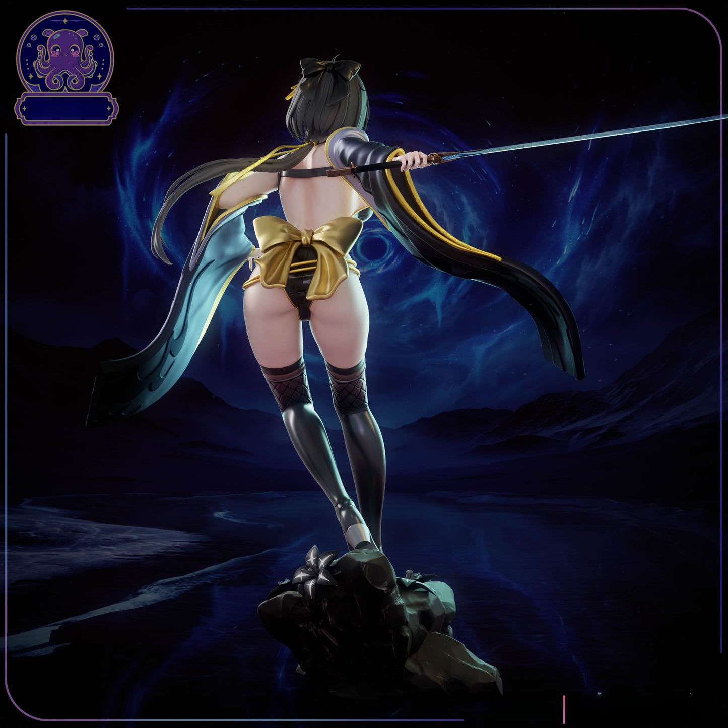 1433 Female Rover_Wuthering Waves - STL 3D Print Files