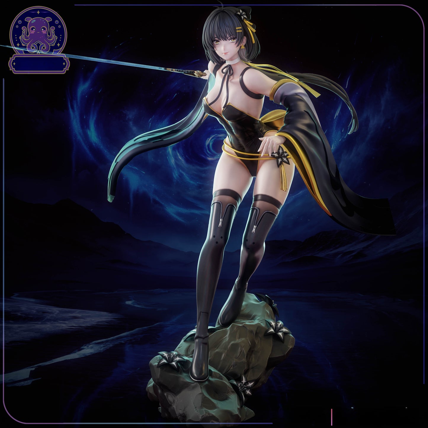 1433 Female Rover_Wuthering Waves - STL 3D Print Files