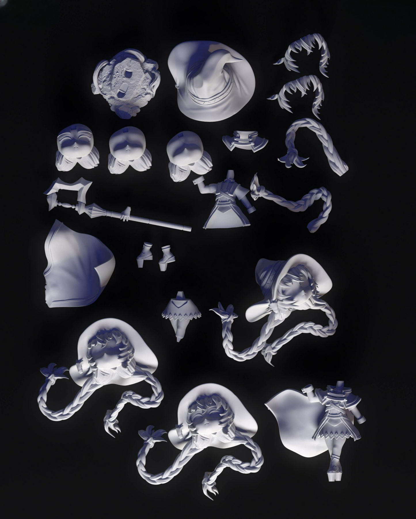 0054 Roxy Migurdia - STL 3D Print Files