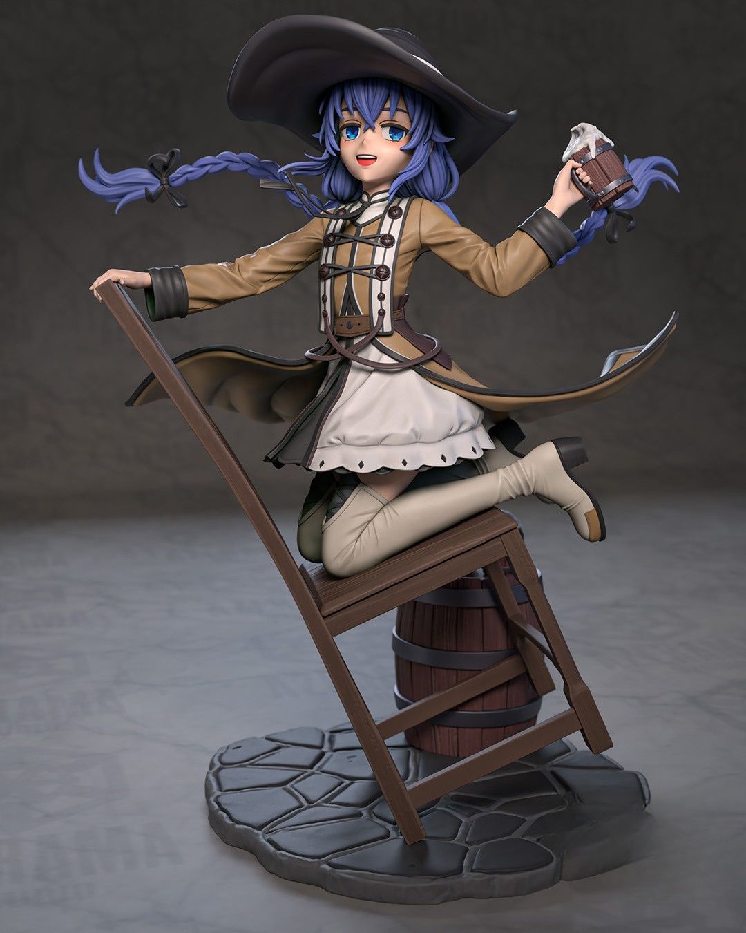 0310 Mushoku Tensei_Roxy NSFW - STL 3D Print Files