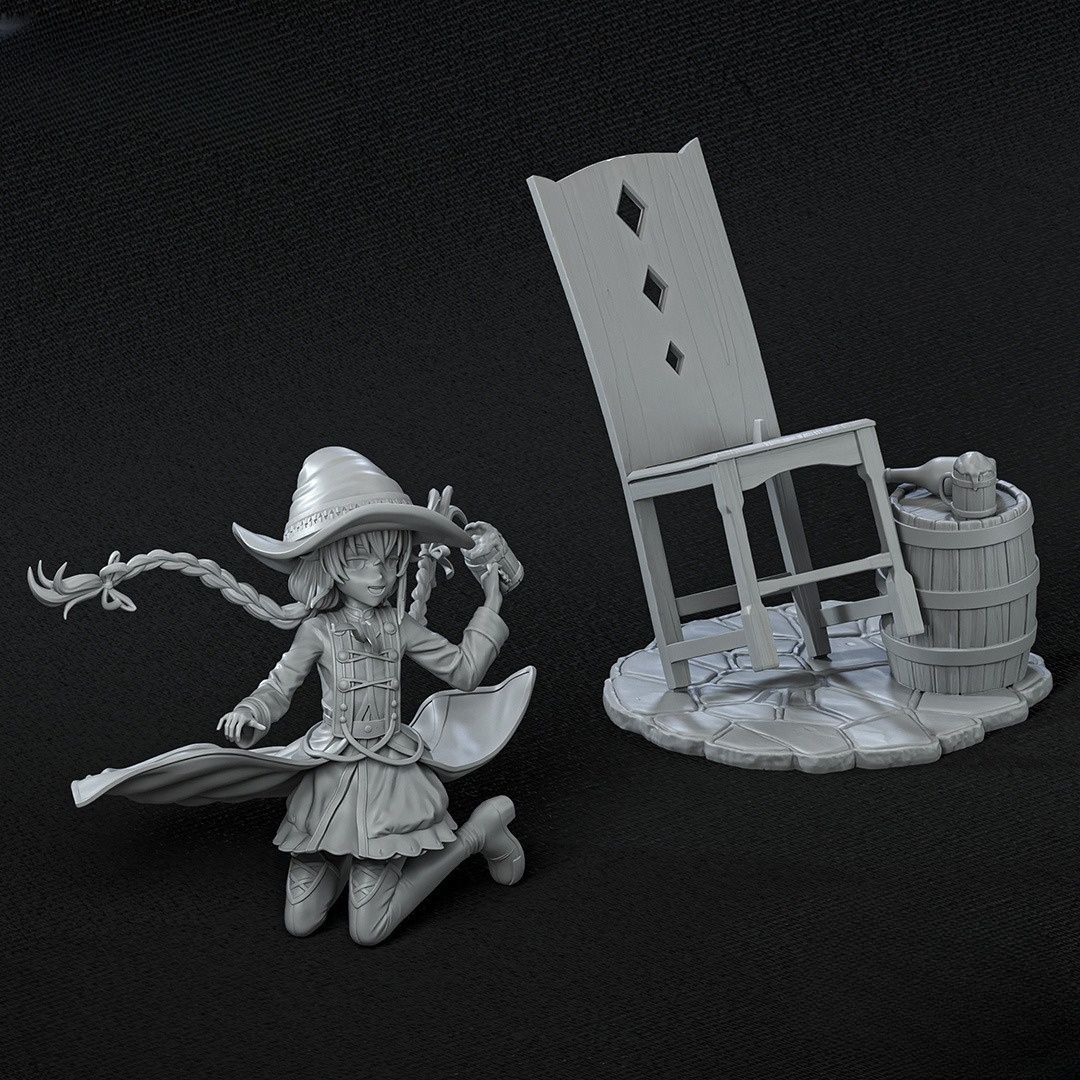 0310 Mushoku Tensei_Roxy NSFW - STL 3D Print Files