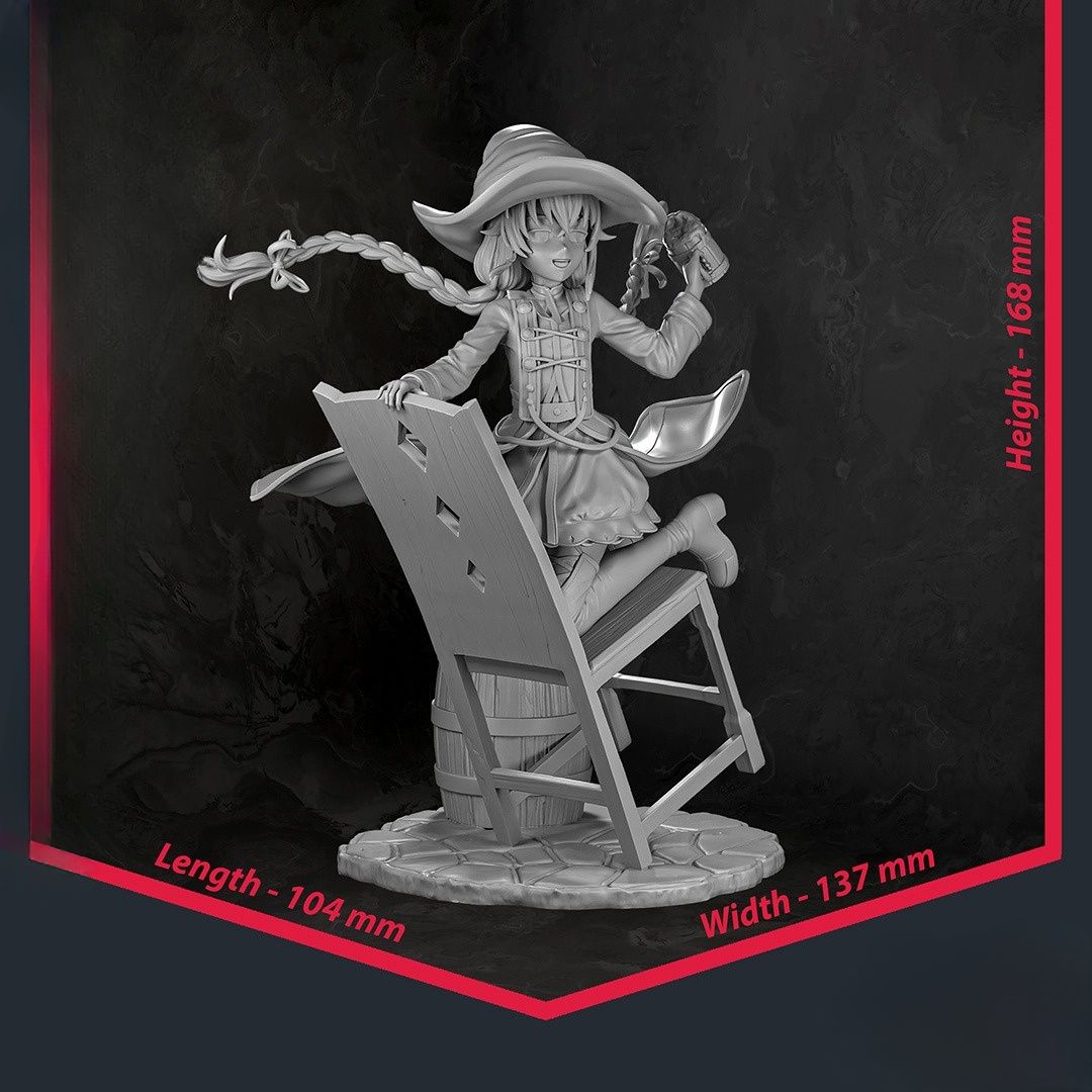 0310 Mushoku Tensei_Roxy NSFW - STL 3D Print Files