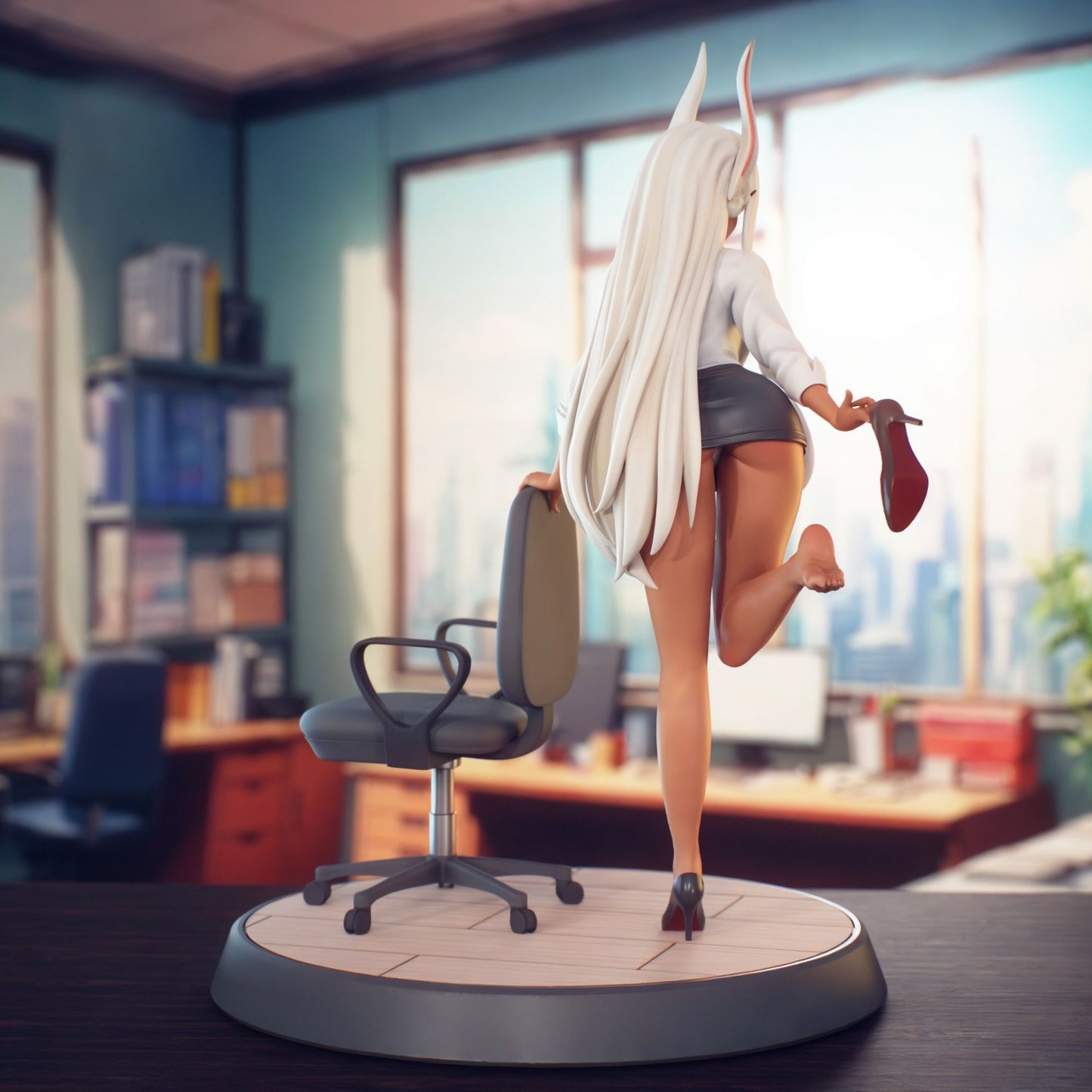 0419 Mirko_My Hero Acedemia - STL 3D Print Files