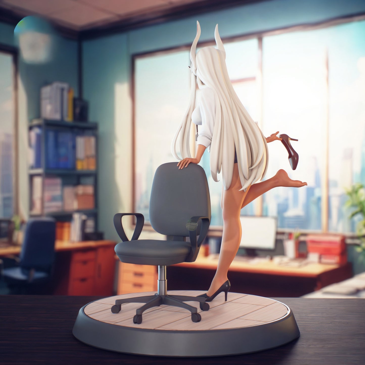 0419 Mirko_My Hero Acedemia - STL 3D Print Files