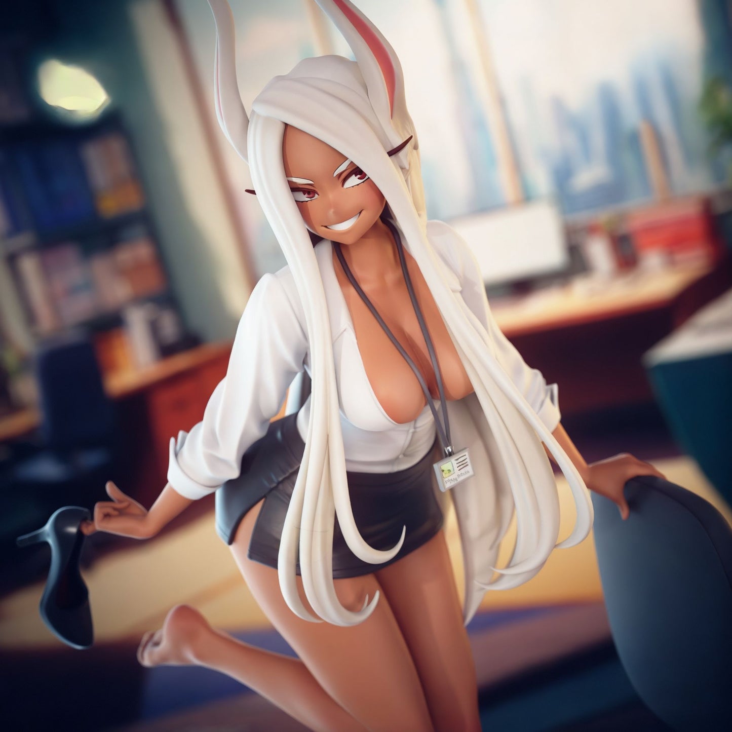 0419 Mirko_My Hero Acedemia - STL 3D Print Files