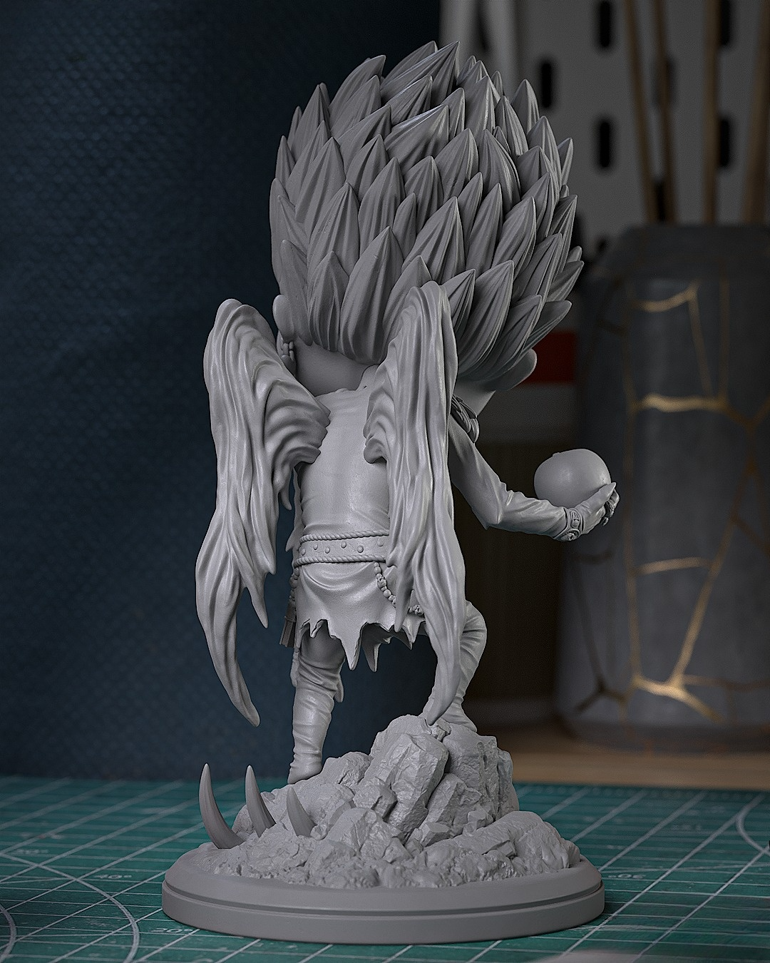0084 Ryuk Chibi - STL 3D Print Files