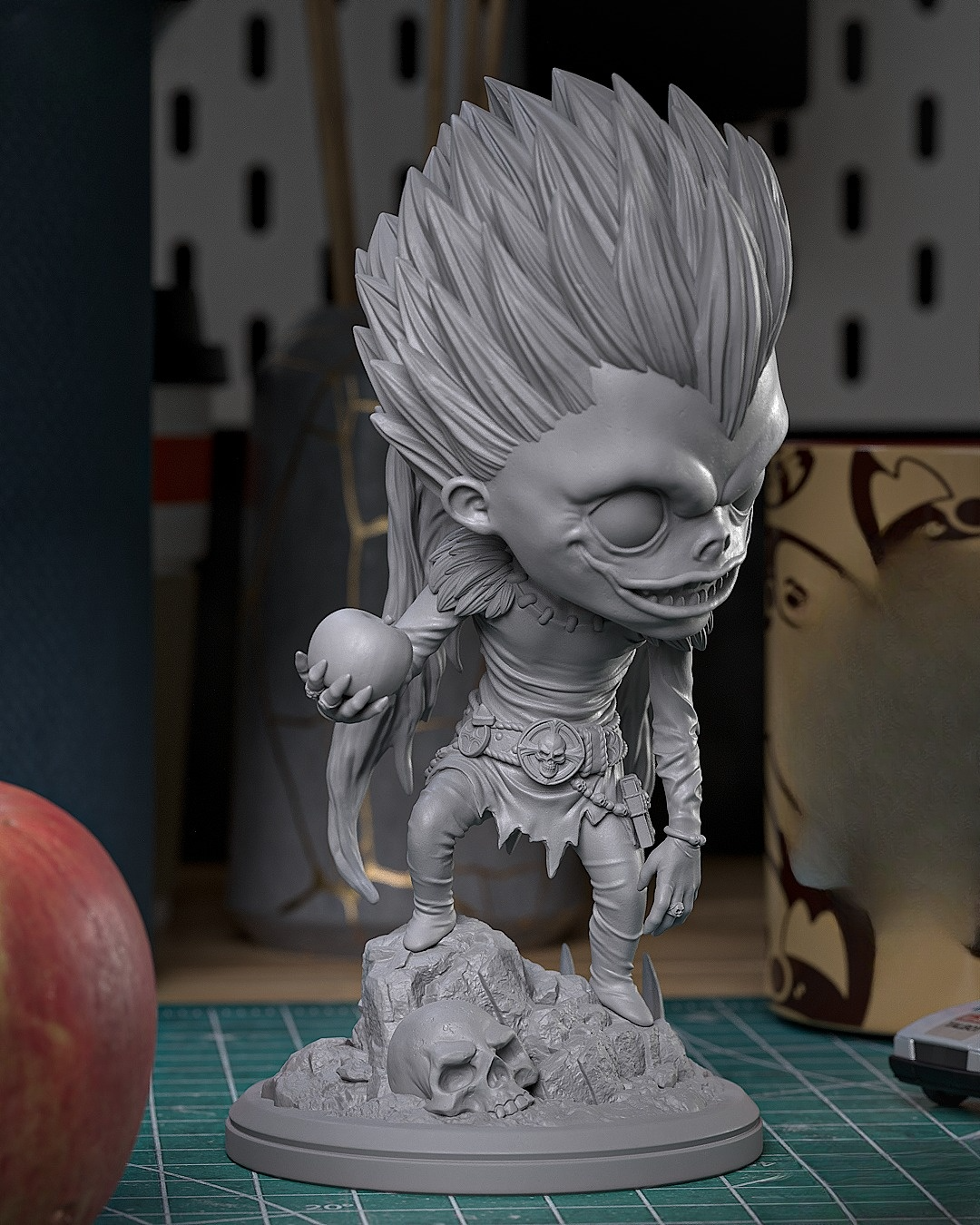 0084 Ryuk Chibi - STL 3D Print Files