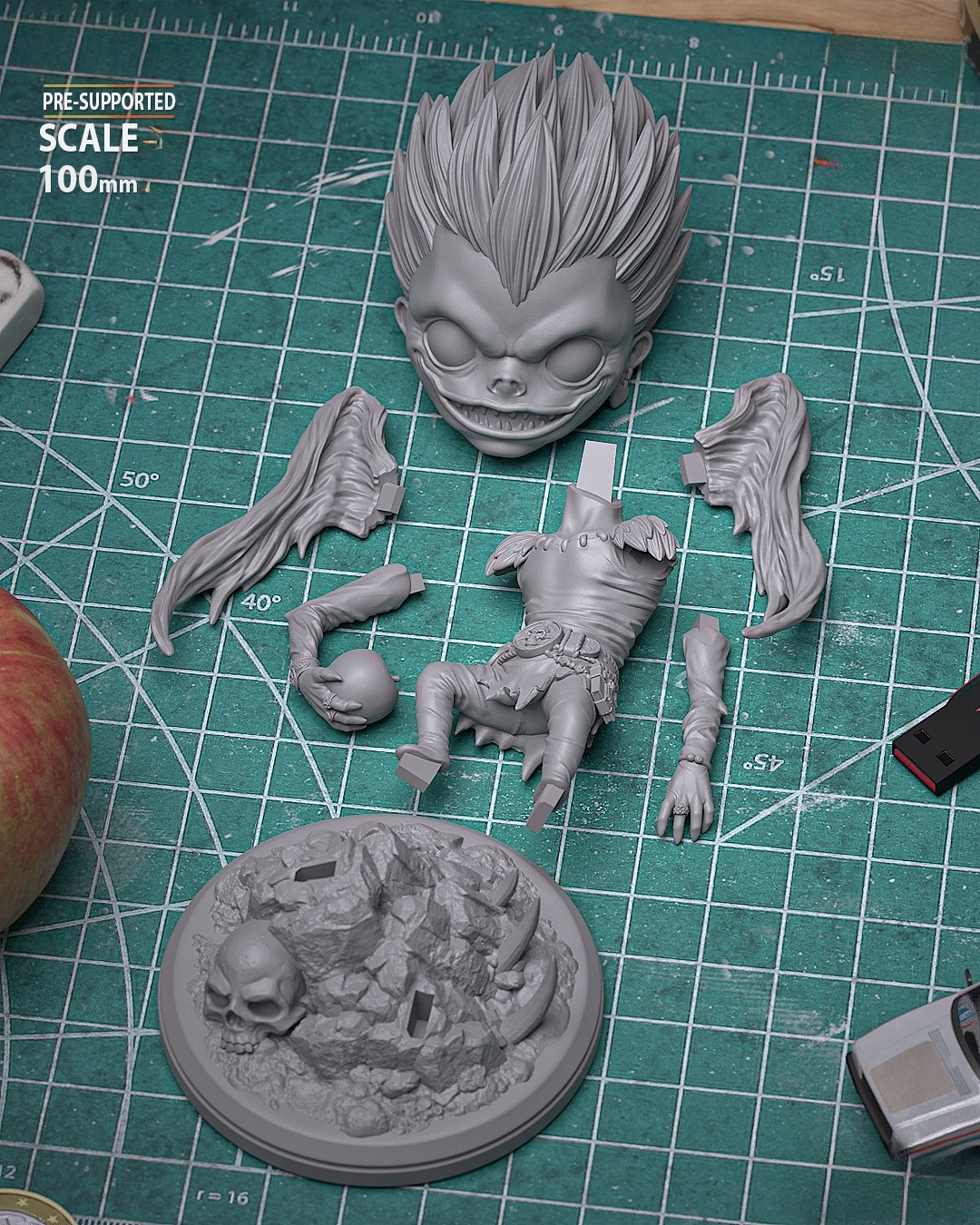 0084 Ryuk Chibi - STL 3D Print Files