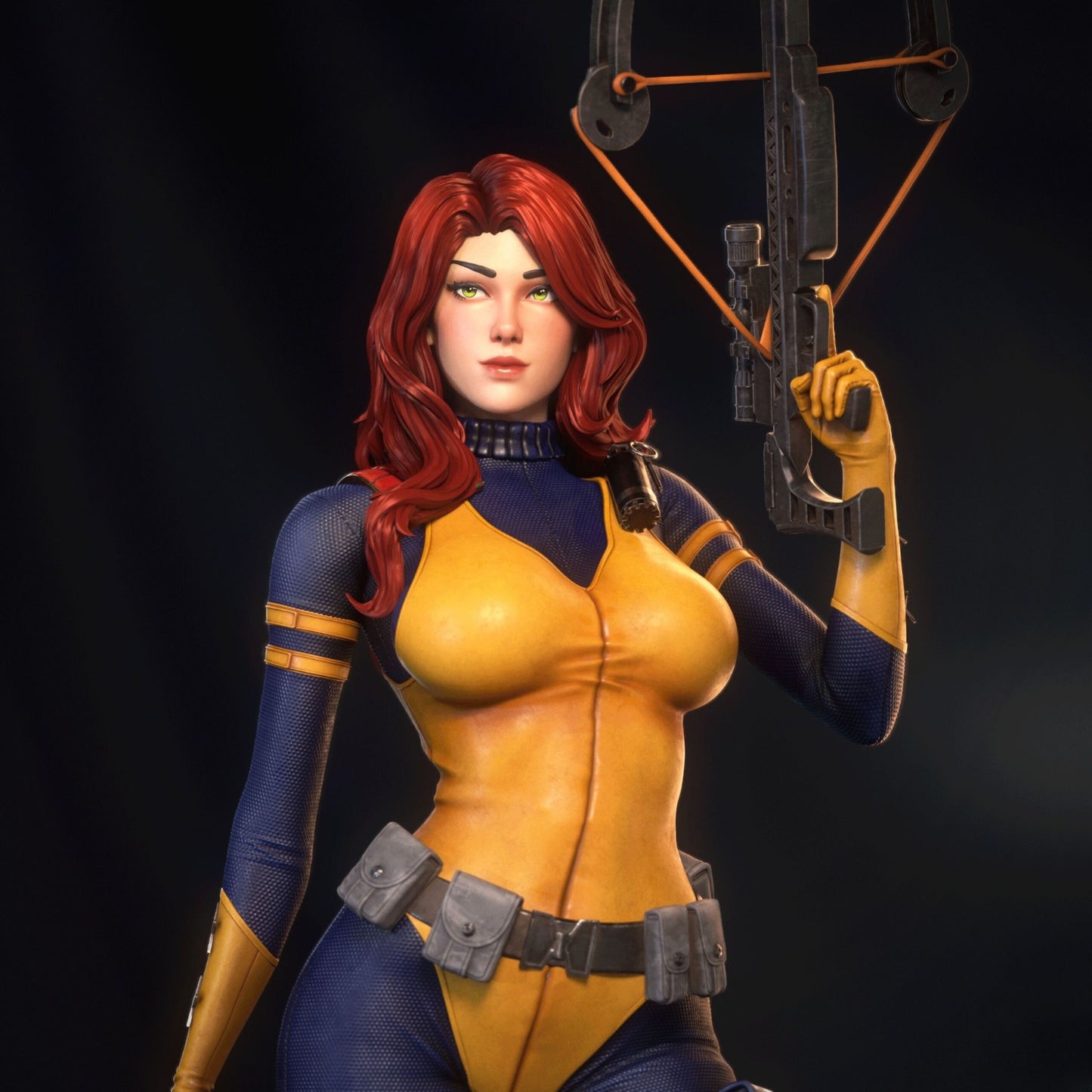 0262 Scarlett - STL 3D Print Files