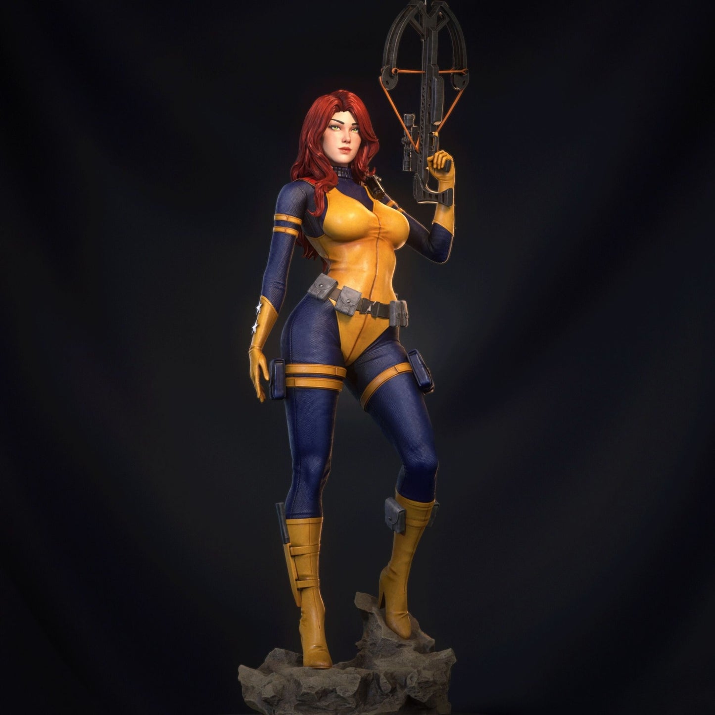 0262 Scarlett - STL 3D Print Files